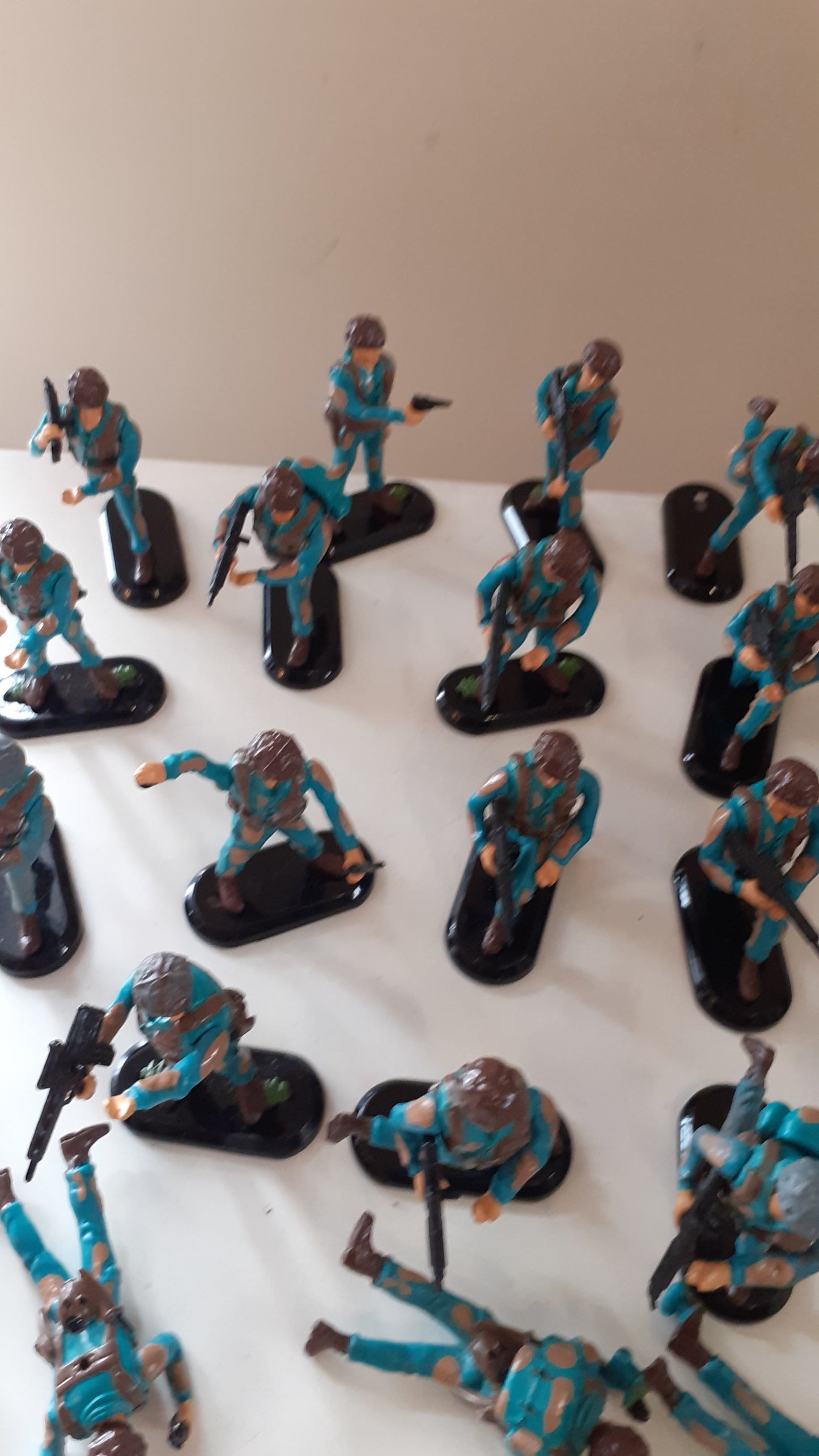 Britains deetail ww2 task force poseable 27 blue Figures 1992 1:32 B1