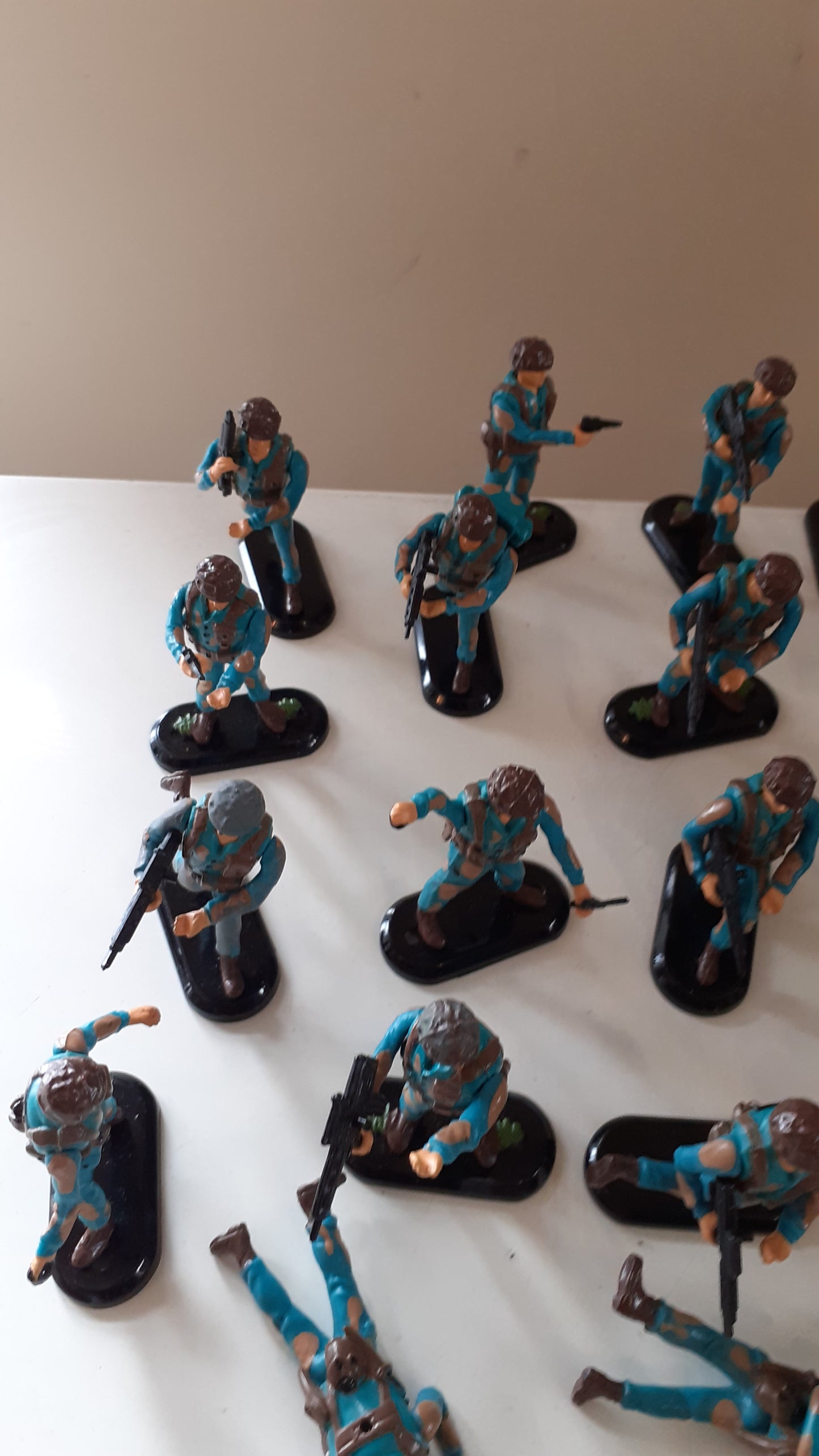 Britains deetail ww2 task force poseable 27 blue Figures 1992 1:32 B1