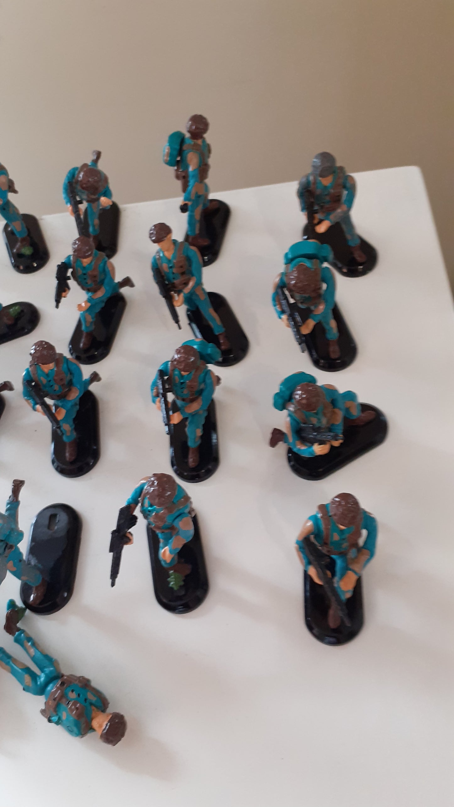 Britains deetail ww2 task force poseable 27 blue Figures 1992 1:32 B1
