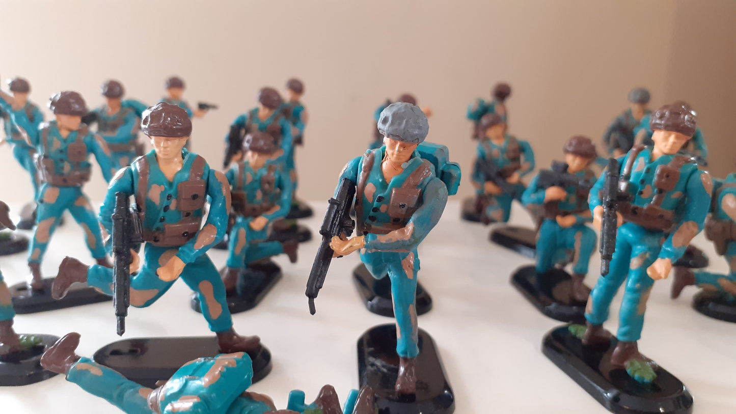Britains deetail ww2 task force poseable 27 blue Figures 1992 1:32 B1