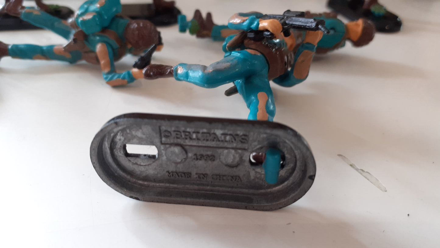 Britains deetail ww2 task force poseable 27 blue Figures 1992 1:32 B1
