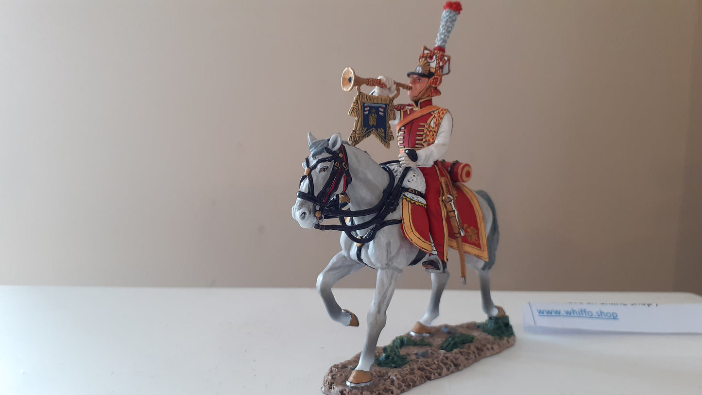 King and country Na162 Dutch Lancer bugler Napoleonic Waterloo box Wb