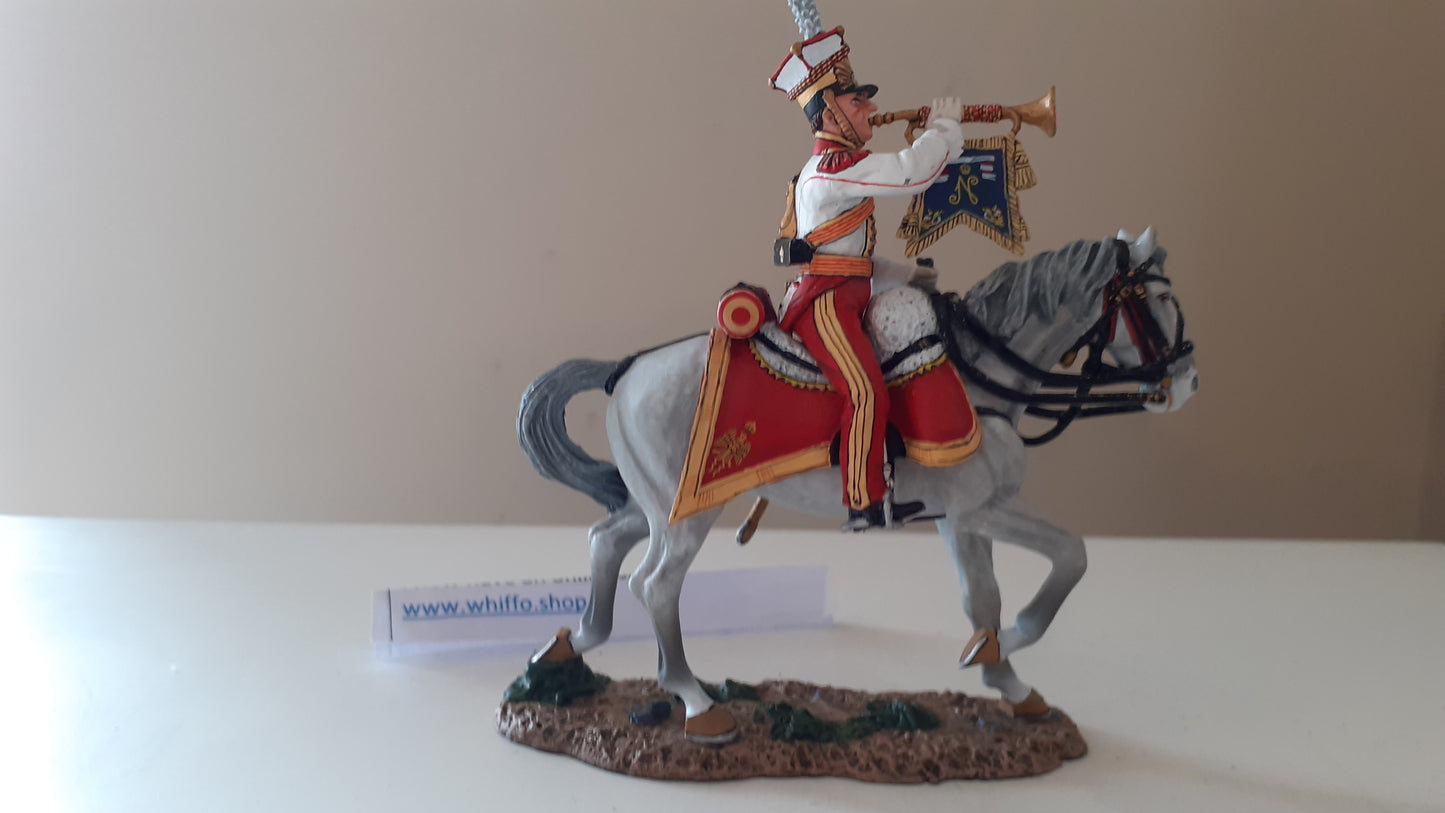 King and country Na162 Dutch Lancer bugler Napoleonic Waterloo box Wb
