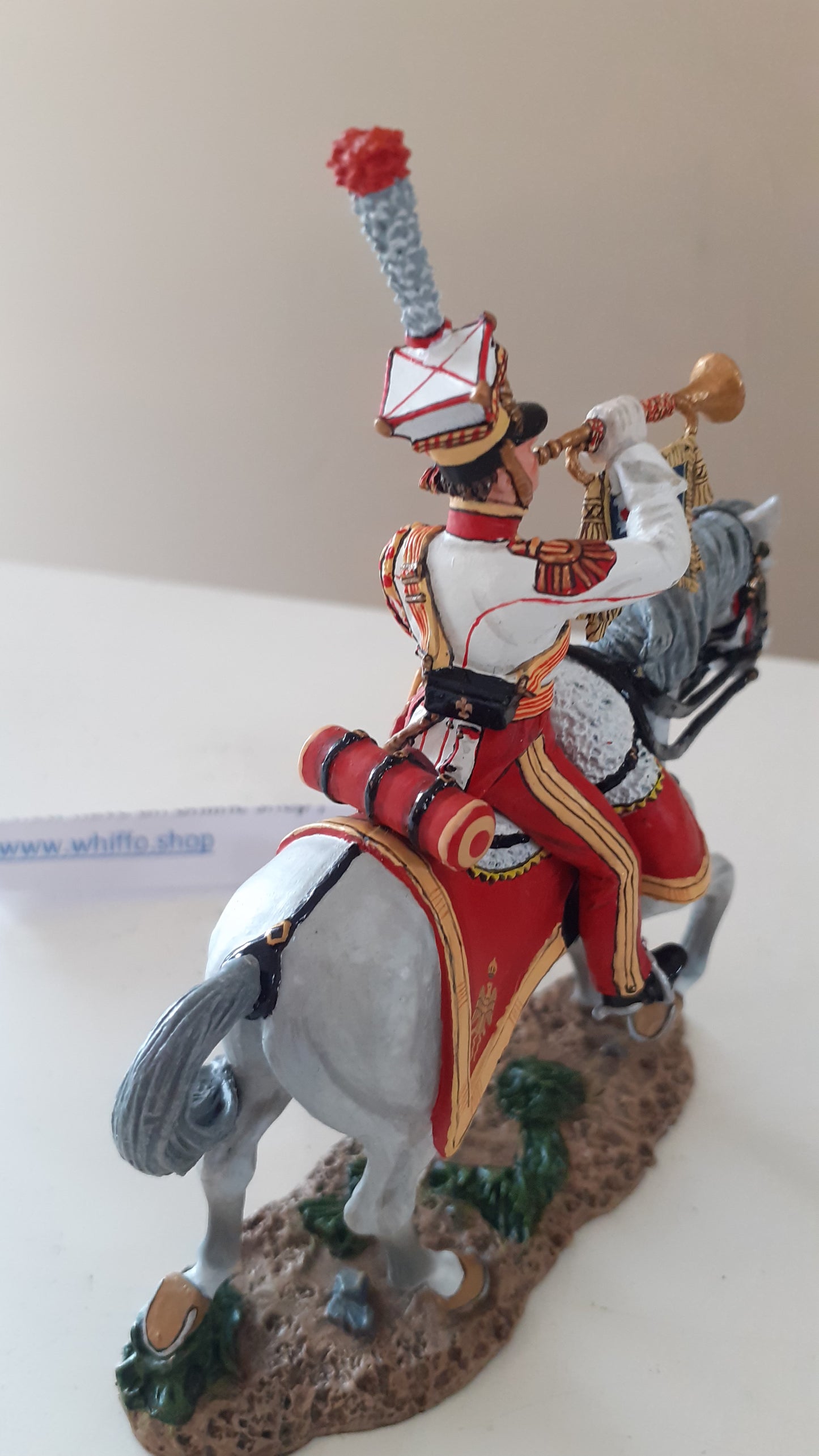 King and country Na162 Dutch Lancer bugler Napoleonic Waterloo box Wb