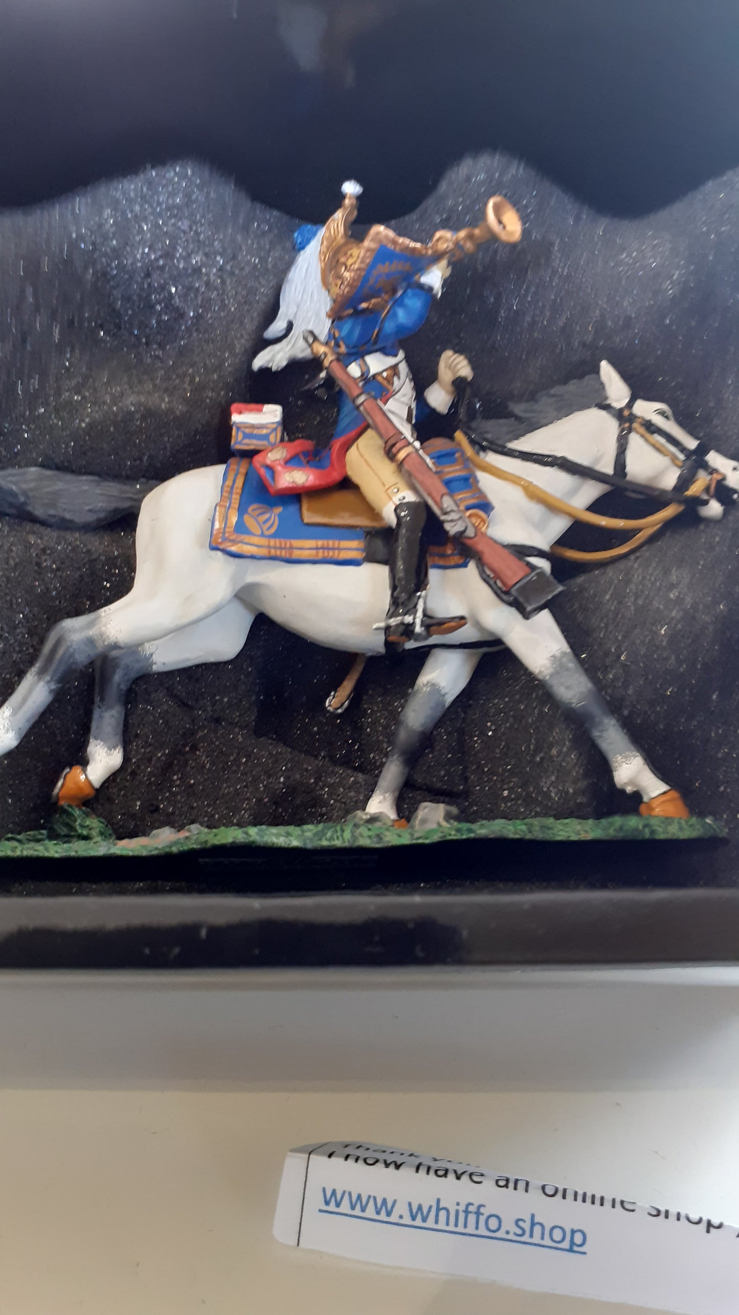 King and country Napoleonic Na43 Na043 French Dragoons Bugler boxed Wb