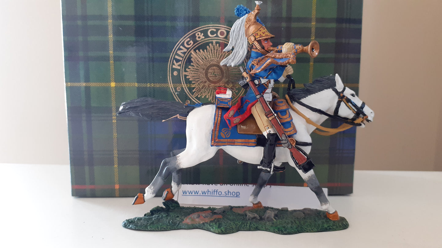 King and country Napoleonic Na43 Na043 French Dragoons Bugler boxed Wb