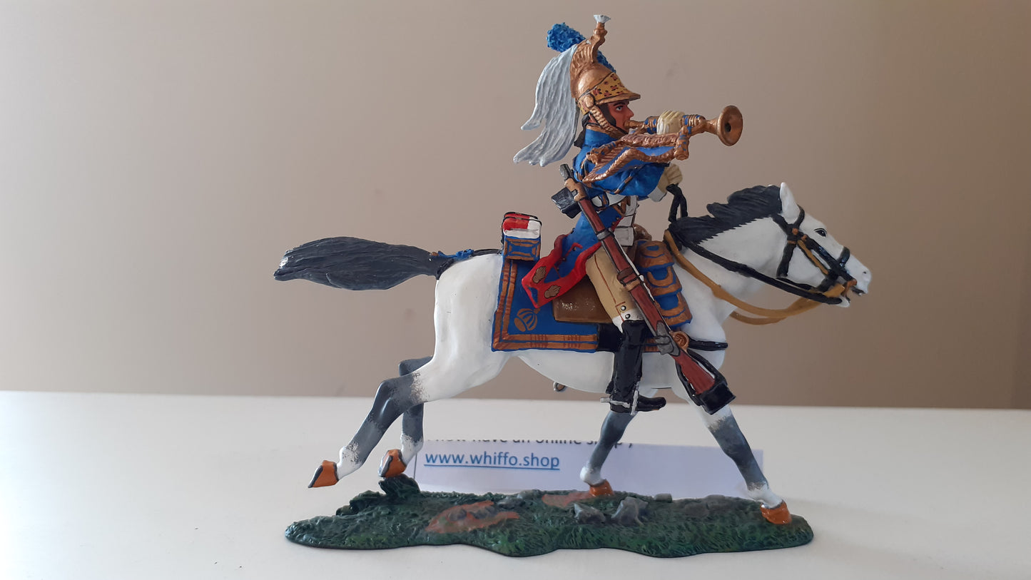King and country Napoleonic Na43 Na043 French Dragoons Bugler boxed Wb