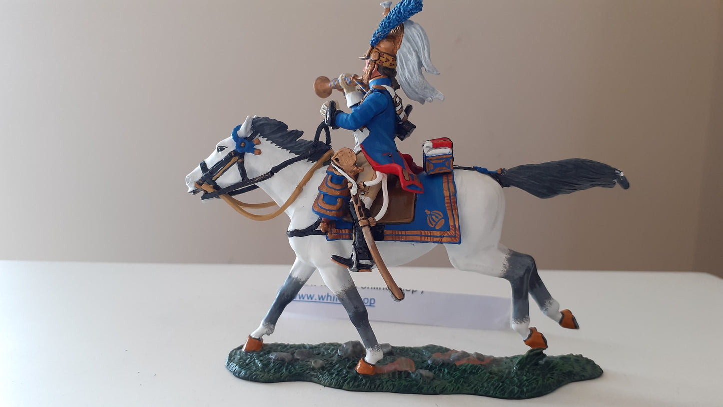 King and country Napoleonic Na43 Na043 French Dragoons Bugler boxed Wb