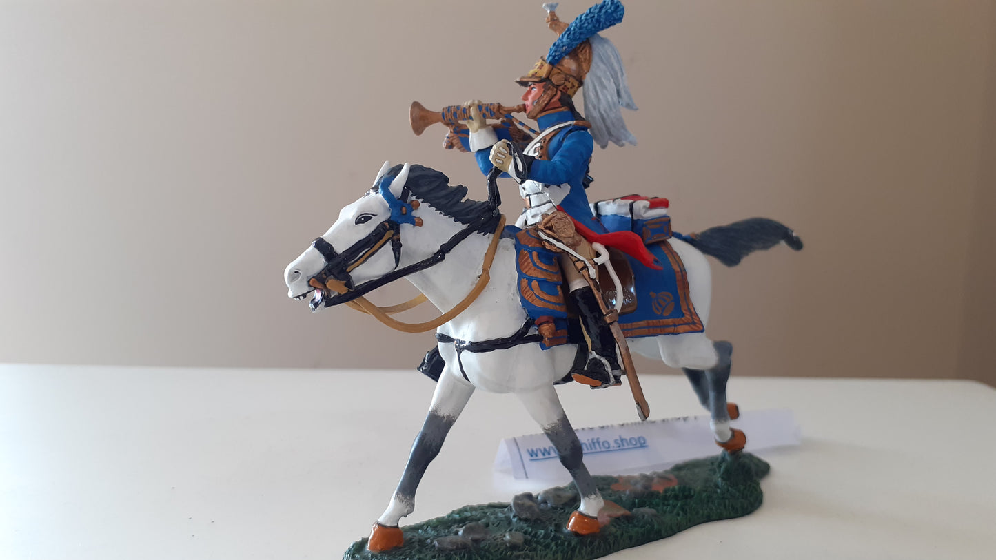 King and country Napoleonic Na43 Na043 French Dragoons Bugler boxed Wb