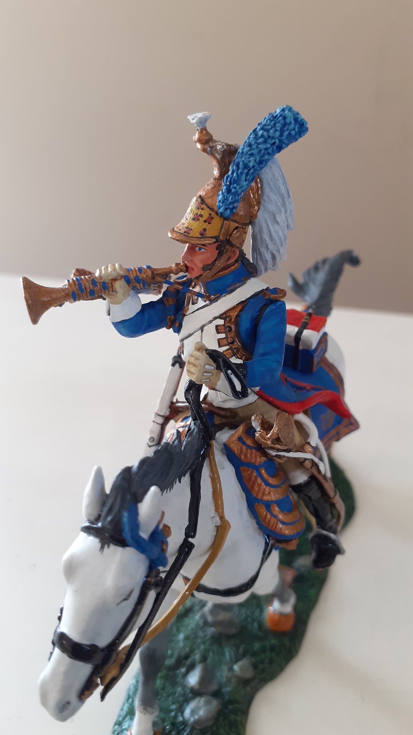 King and country Napoleonic Na43 Na043 French Dragoons Bugler boxed Wb