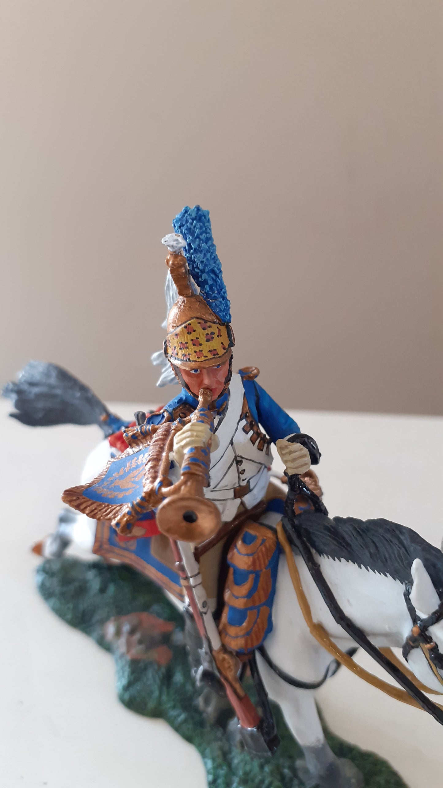 King and country Napoleonic Na43 Na043 French Dragoons Bugler boxed Wb