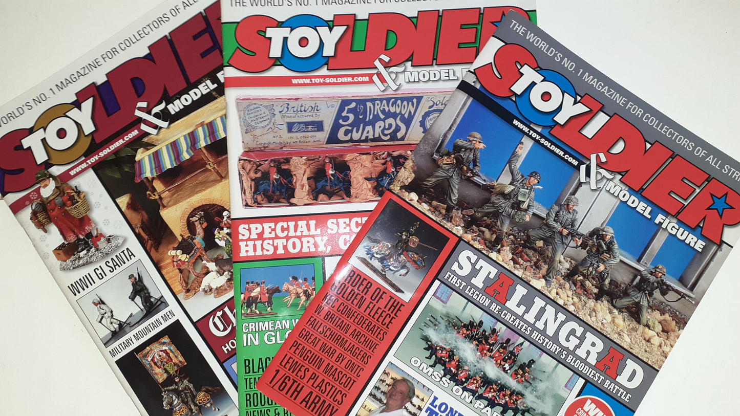 King and country Toy Soldier Magazine 2009 Oct Nov Dec 139 138 137 3 Mags