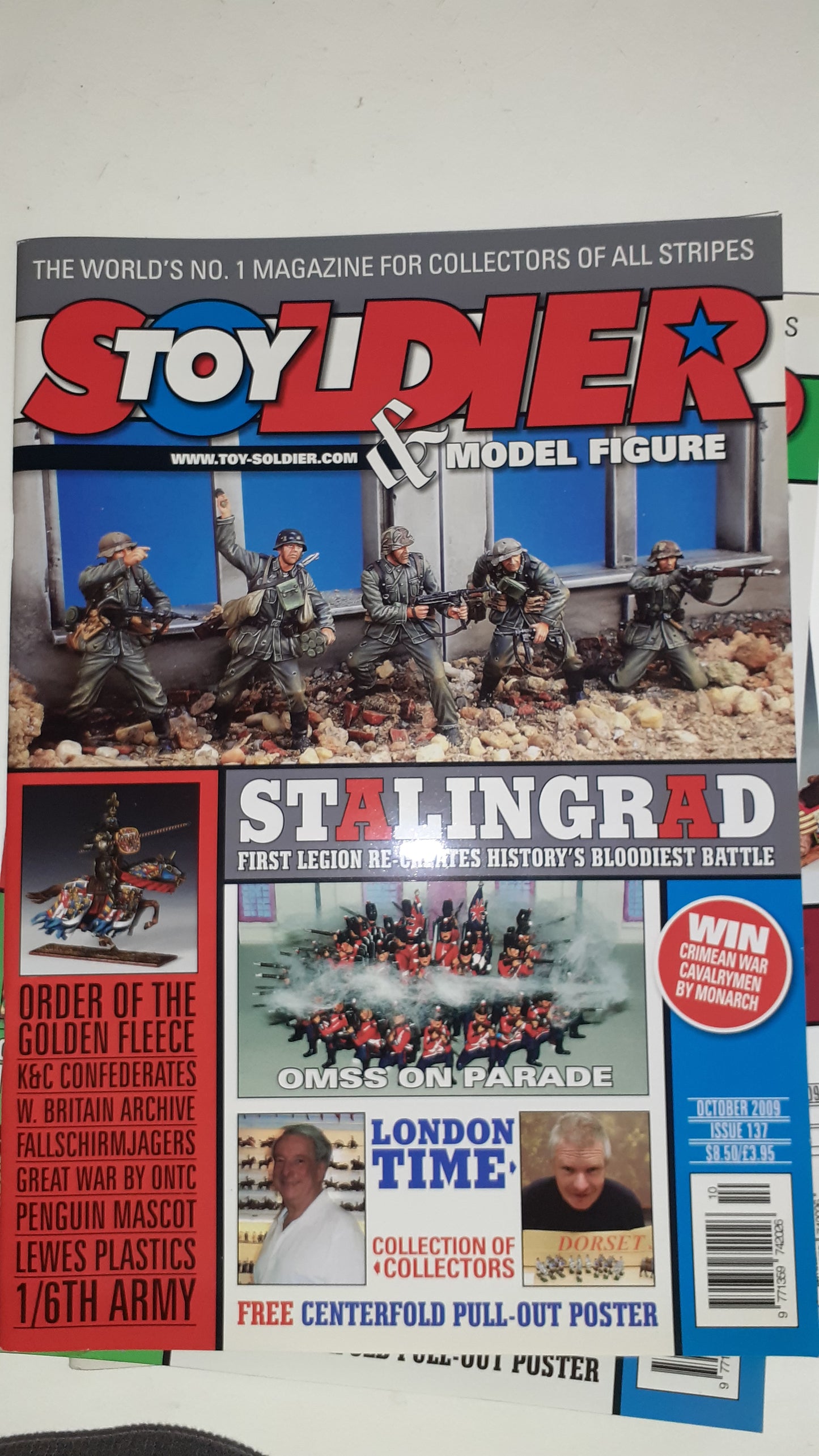 King and country Toy Soldier Magazine 2009 Oct Nov Dec 139 138 137 3 Mags