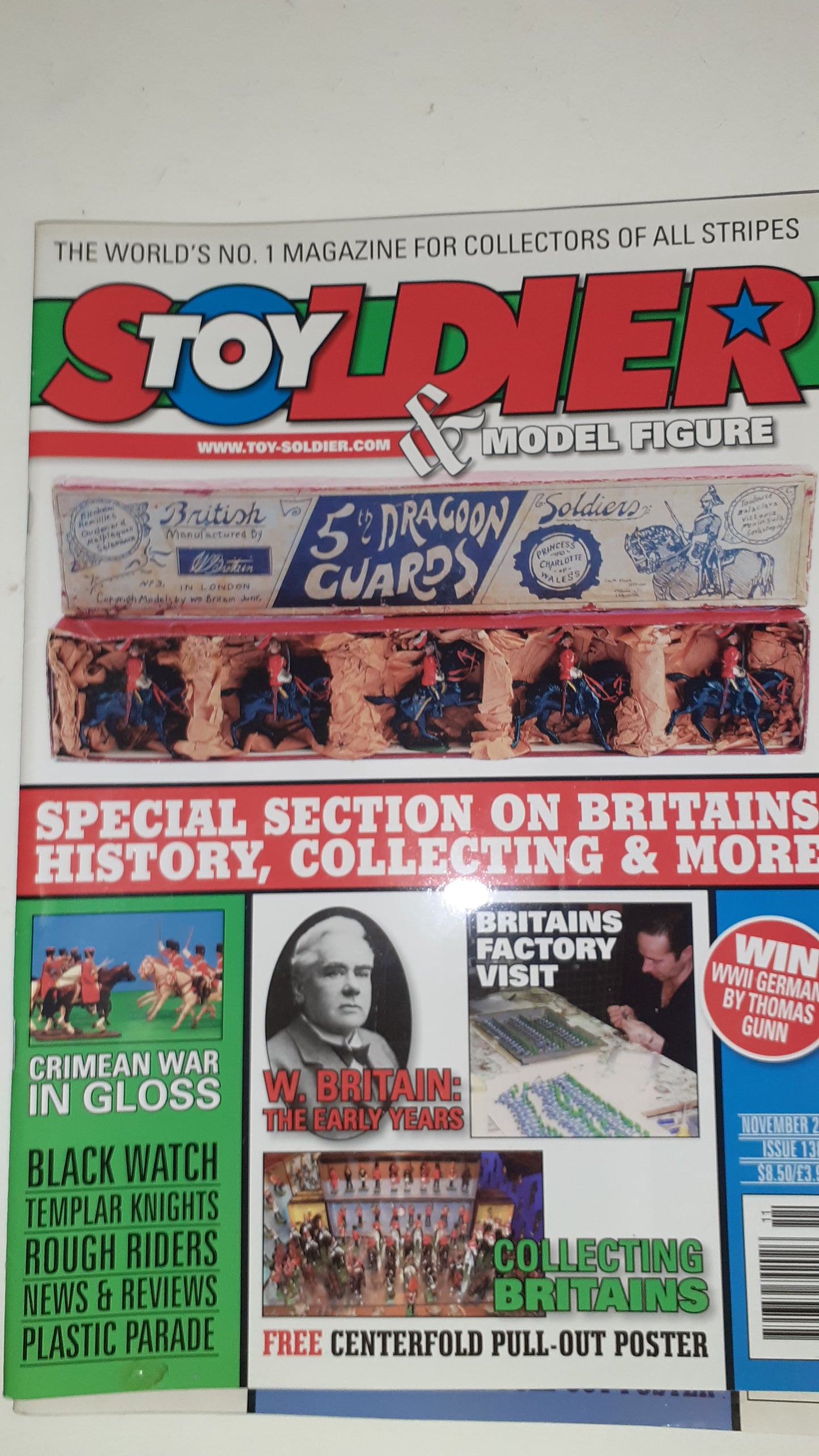 King and country Toy Soldier Magazine 2009 Oct Nov Dec 139 138 137 3 Mags