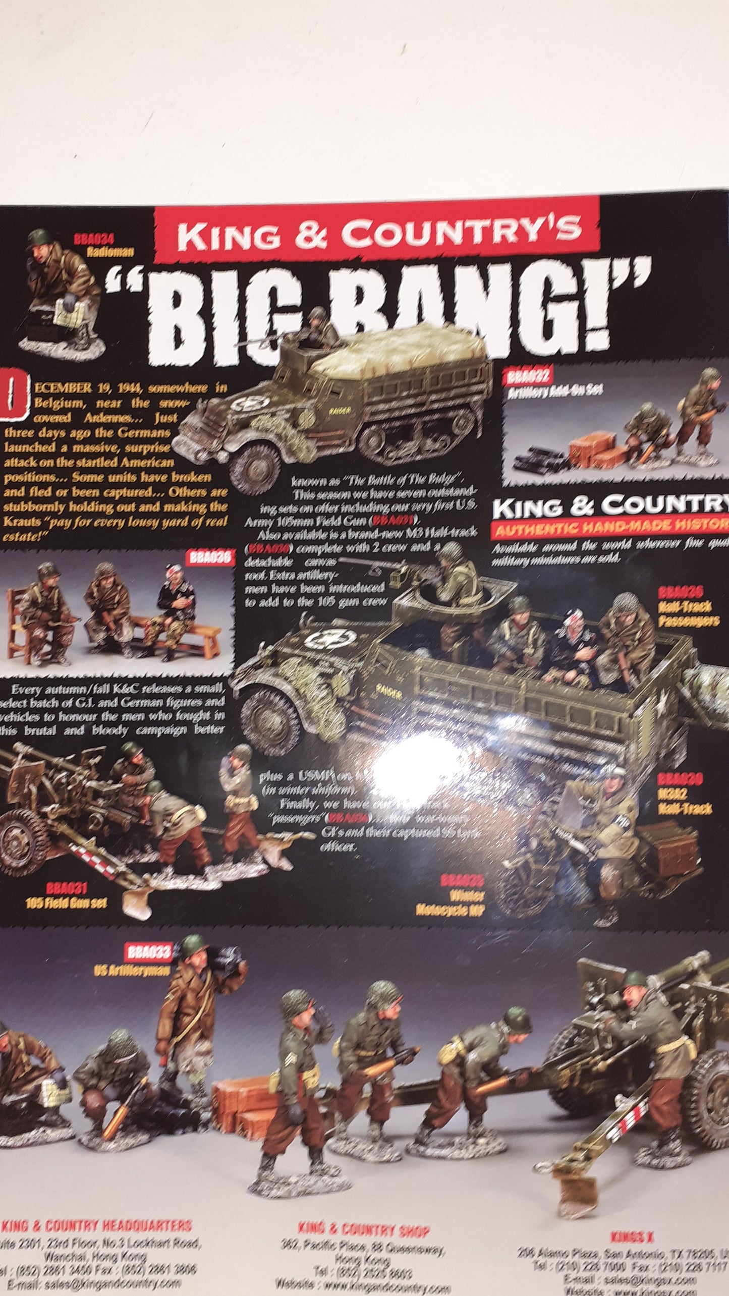 King and country Toy Soldier Magazine 2009 Oct Nov Dec 139 138 137 3 Mags