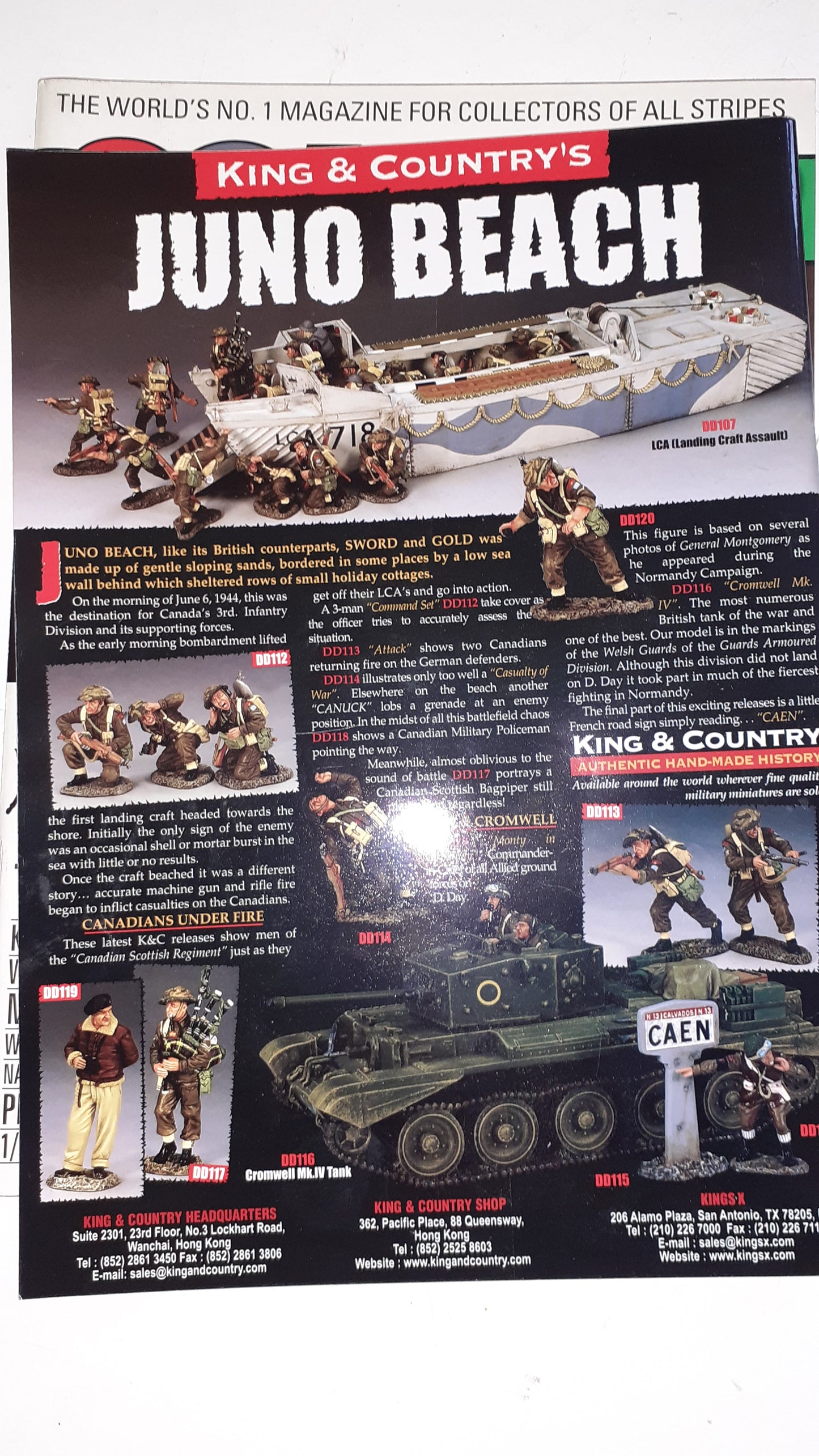 King and country Toy Soldier Magazine 2009 3 mags sep aug jul 136 135 134 s7 s