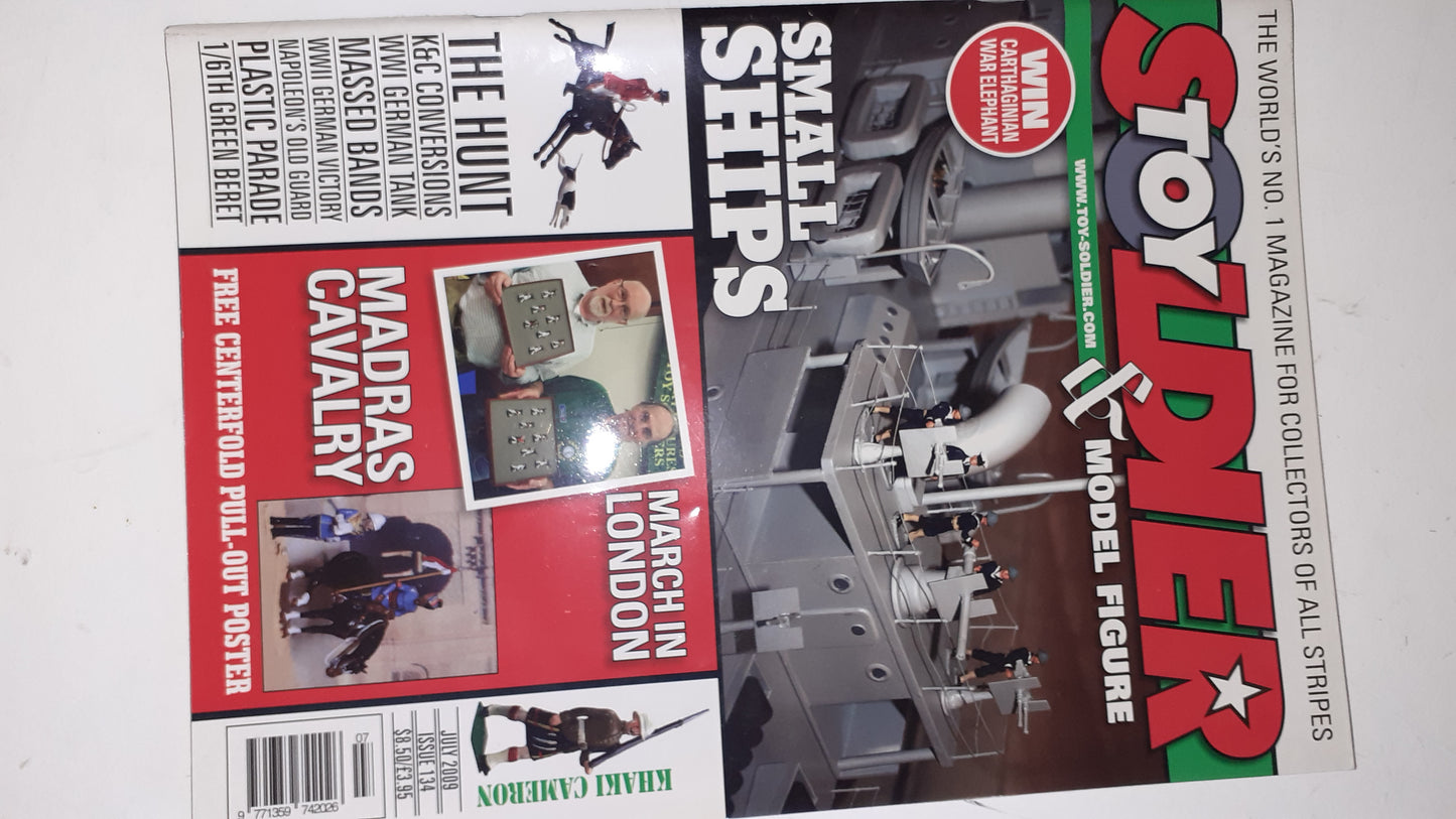 King and country Toy Soldier Magazine 2009 3 mags sep aug jul 136 135 134 s7 s