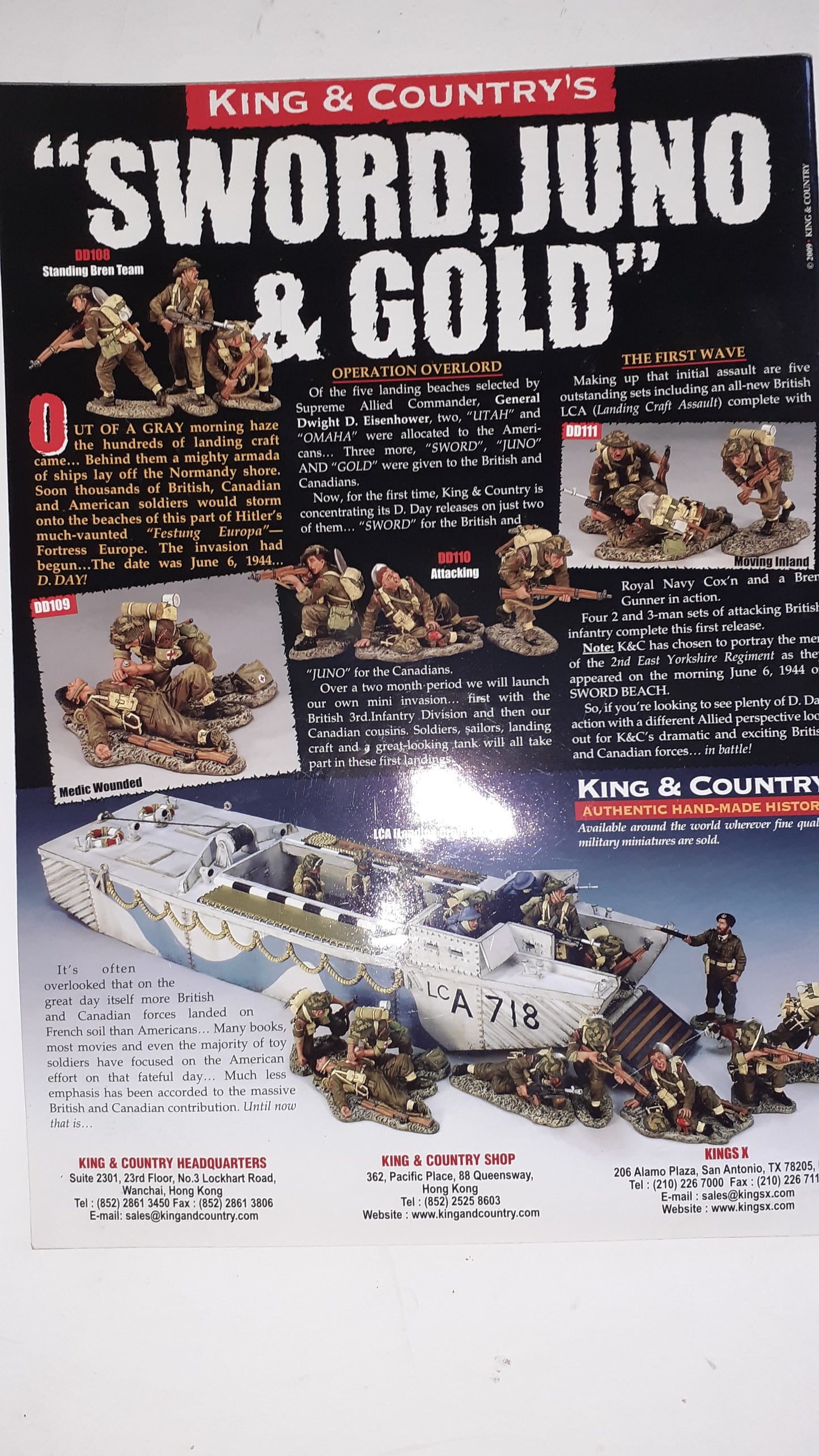 King and country Toy Soldier Magazine 2009 3 mags sep aug jul 136 135 134 s7 s