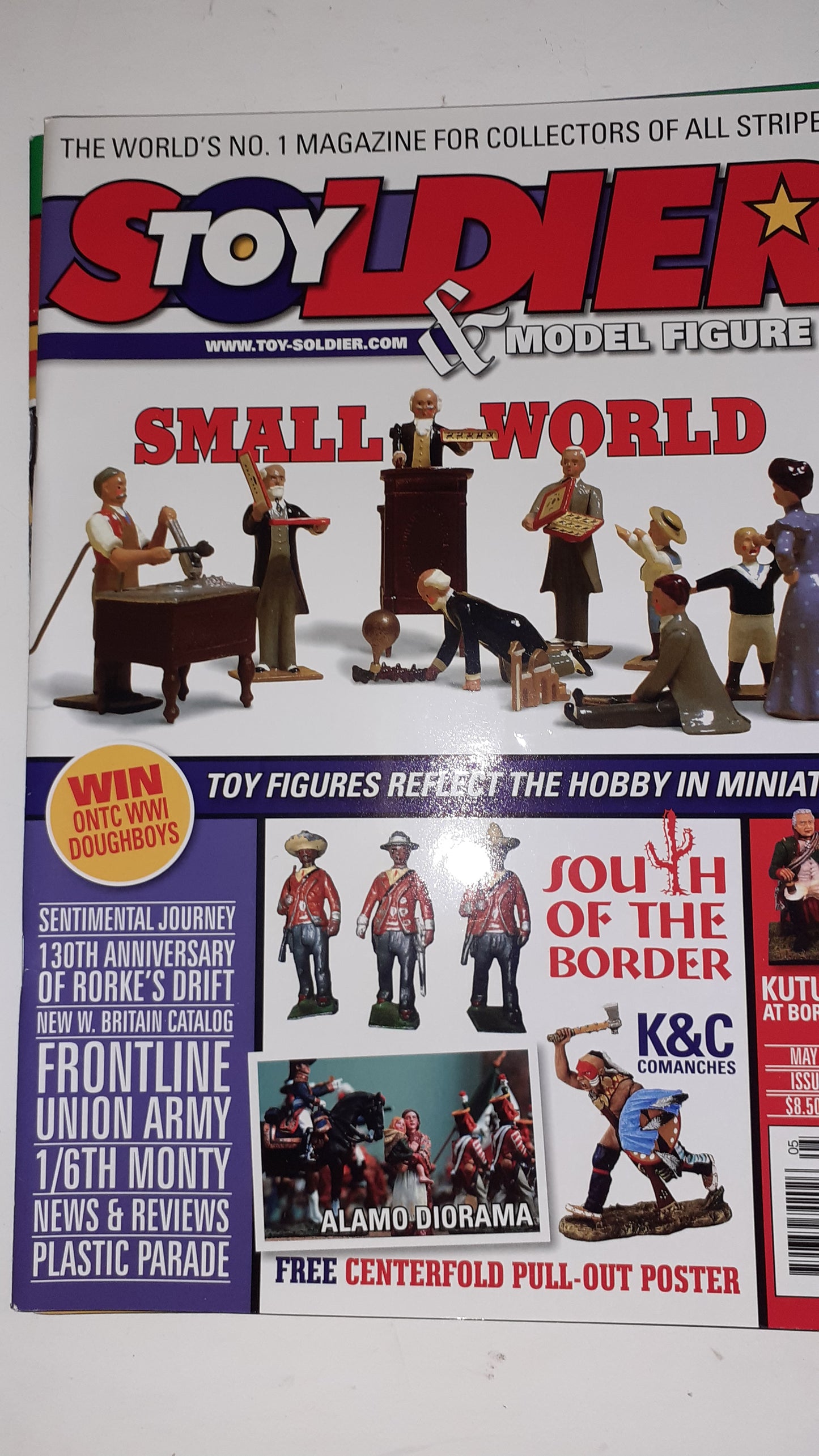 King and country Toy Soldier Magazine 3 Mags 2009 Jun May apr 133 132 131 S7