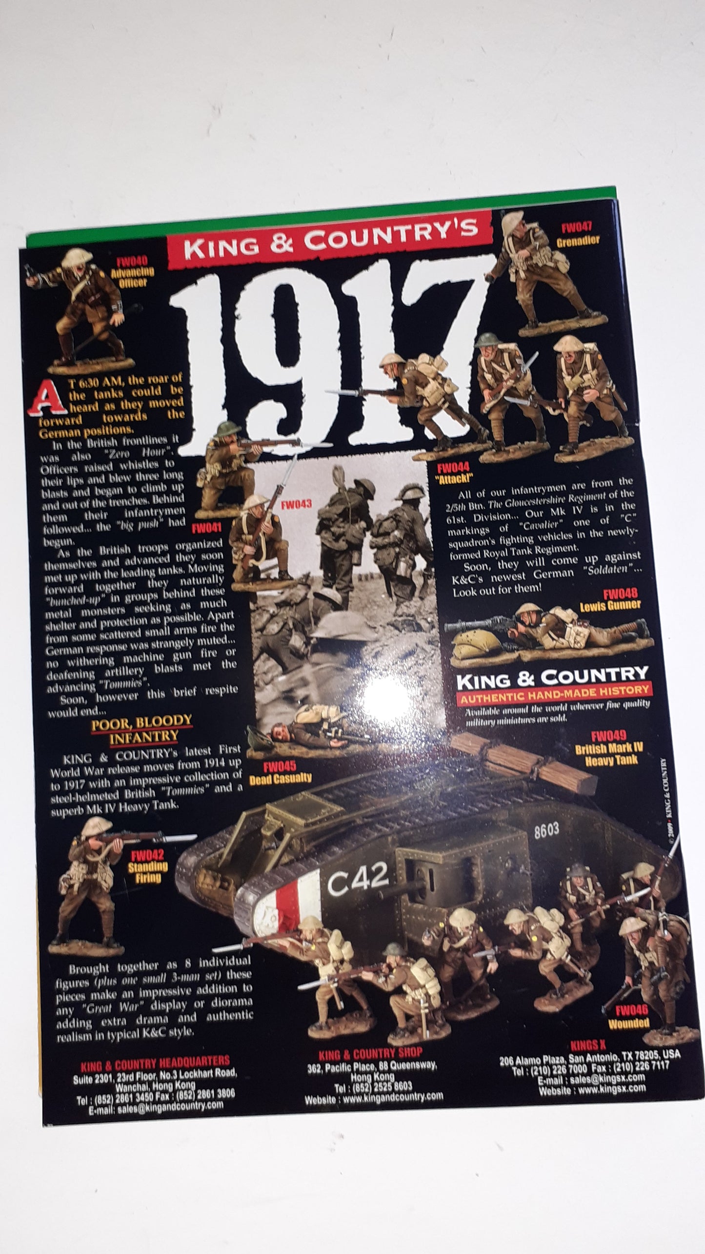 King and country Toy Soldier Magazine 3 Mags 2009 Jun May apr 133 132 131 S7