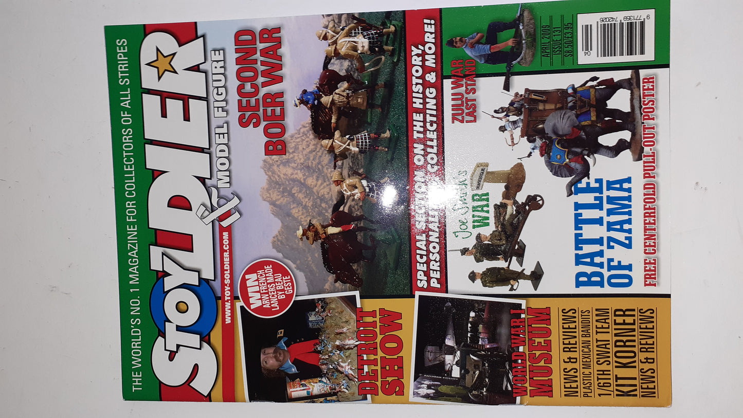 King and country Toy Soldier Magazine 3 Mags 2009 Jun May apr 133 132 131 S7