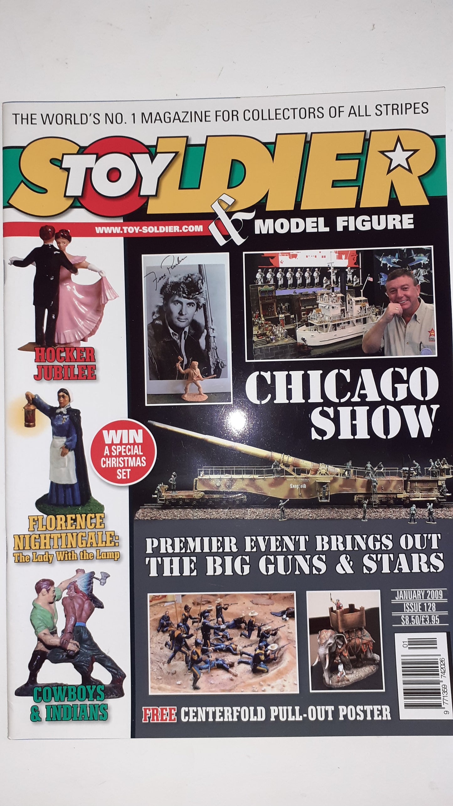 King and country Toy Soldier Magazine 3 Mags 2009 Mar Feb Jan 130 129 128 S7