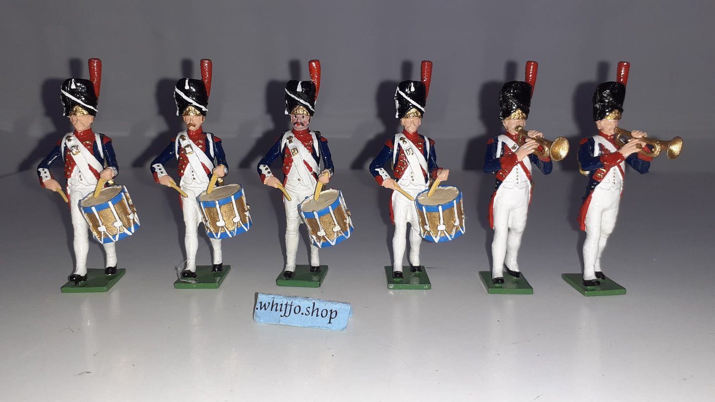 Tradition Of London Napoleonic French Band Britains Compatible 1:32 S720