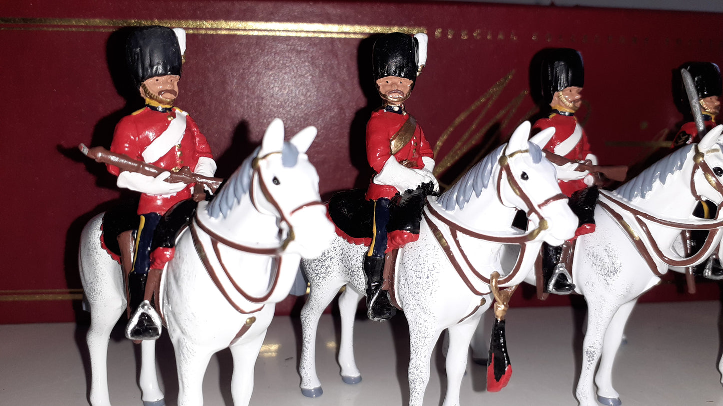 Britains 00075 1999 Scots Greys Dragoons 1:32 boxed S7