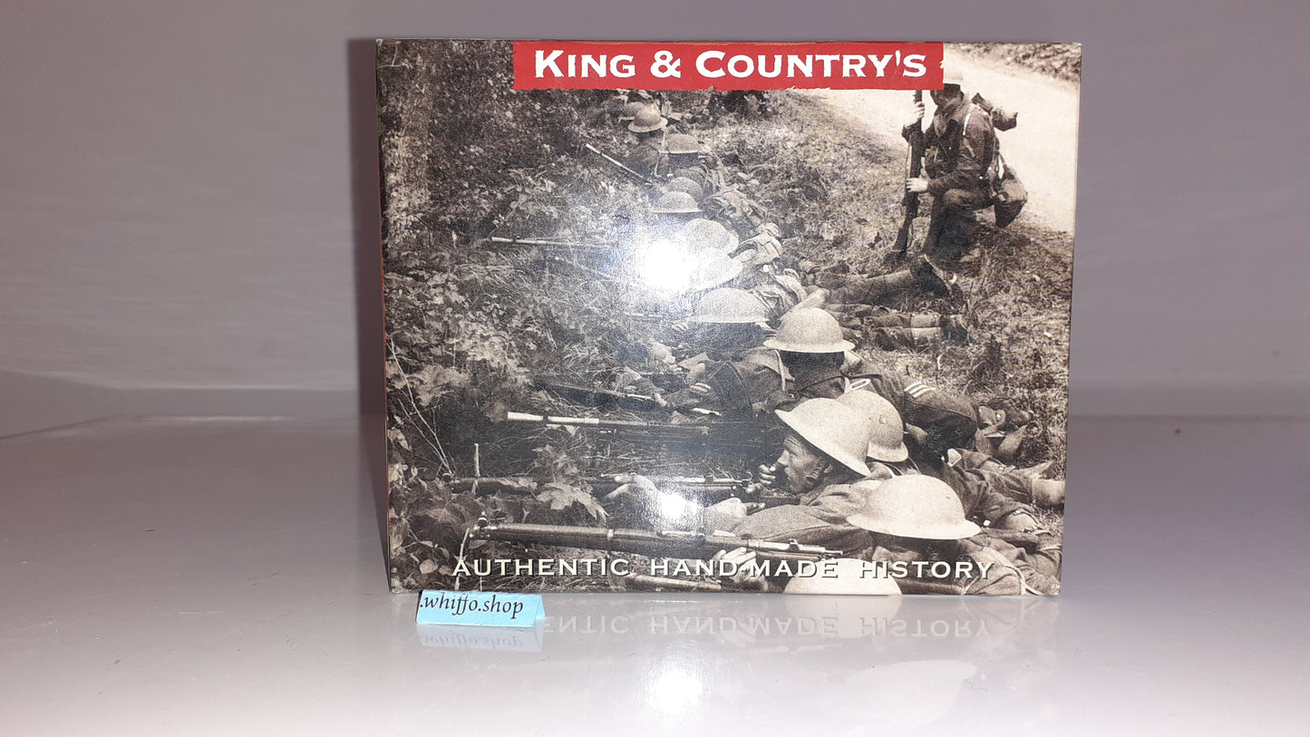 King and country Ww2 British Laying Firing Bren Gun Fob26 Fob026 boxed 1:30 wb