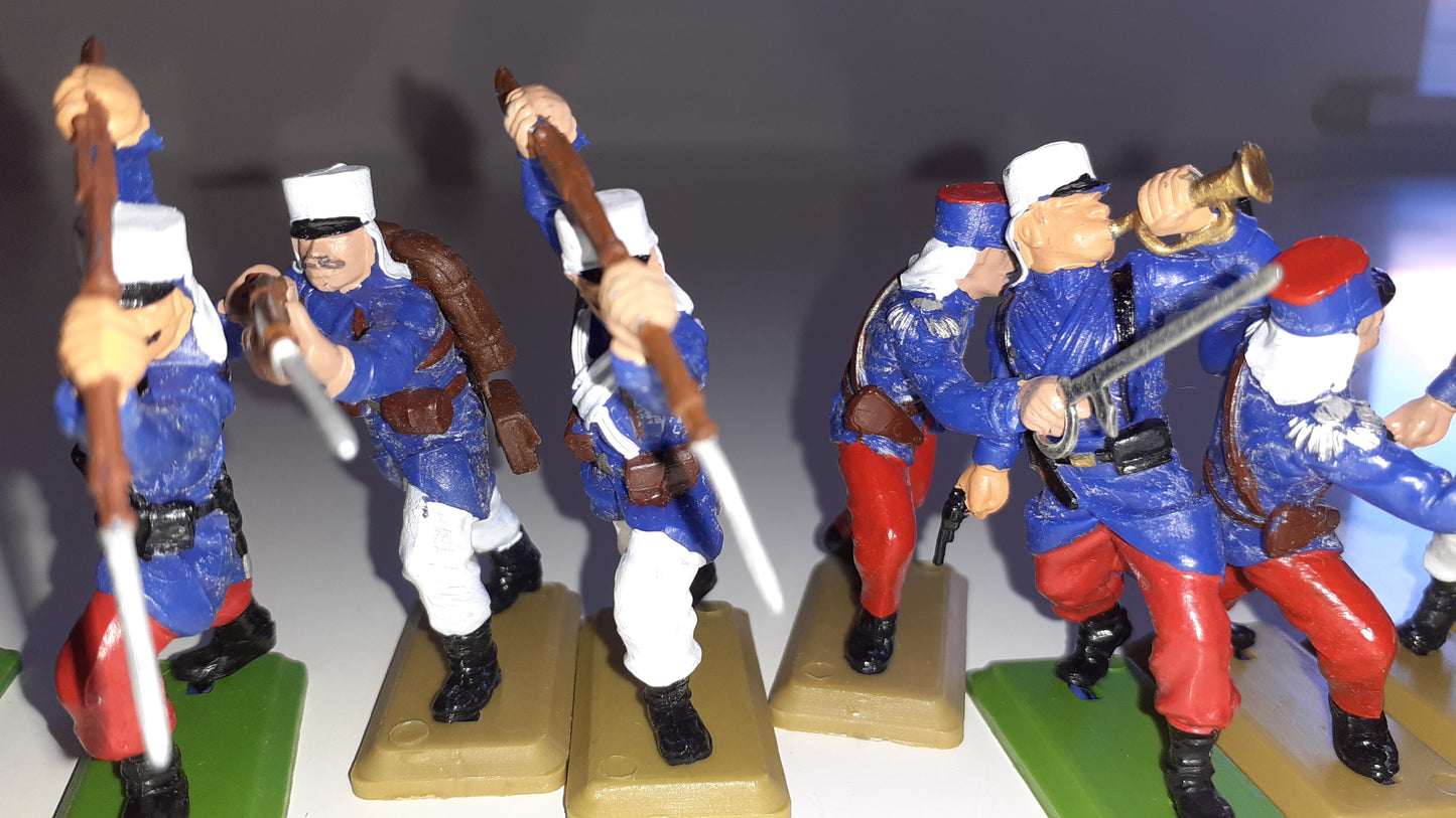 Britains dsg deetail French foreign legion ffl arabs foot 1:32 b116
