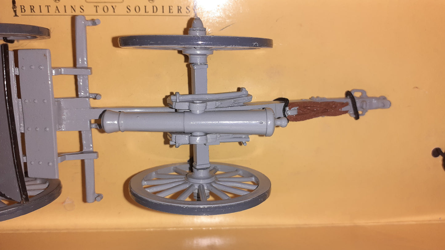 BRITAINS 8874 acw Confederate artillery gun and limber Gettysburg 1995 1:32 s1