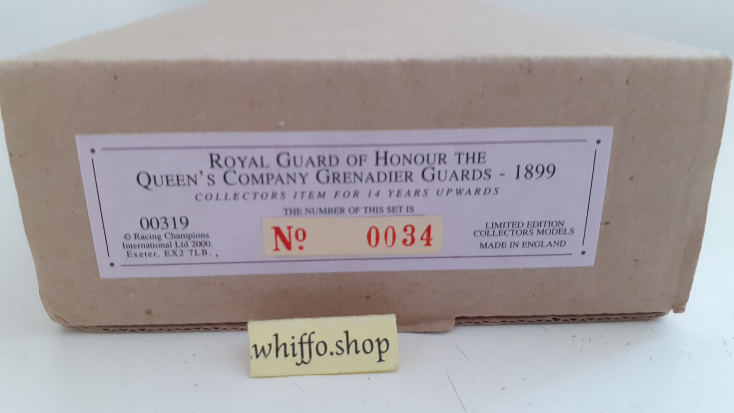 Britains 00319 grenadier guards 1899 hamleys only 1500 made boxd 2000 s740