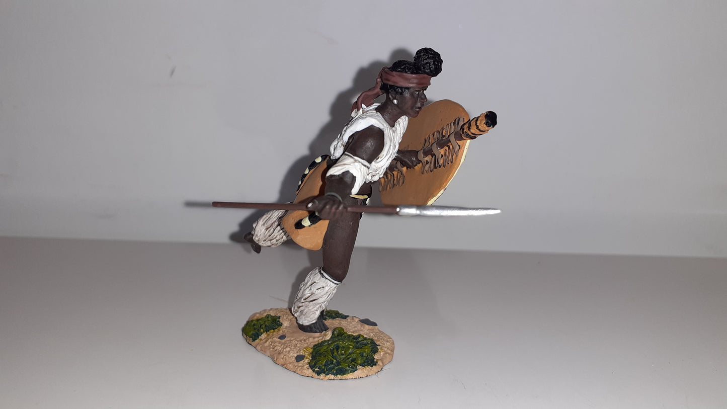 Britains 20035 Zulu wars 24th Foot Zulu indlindlo Regt 1:32 2012 boxed B11