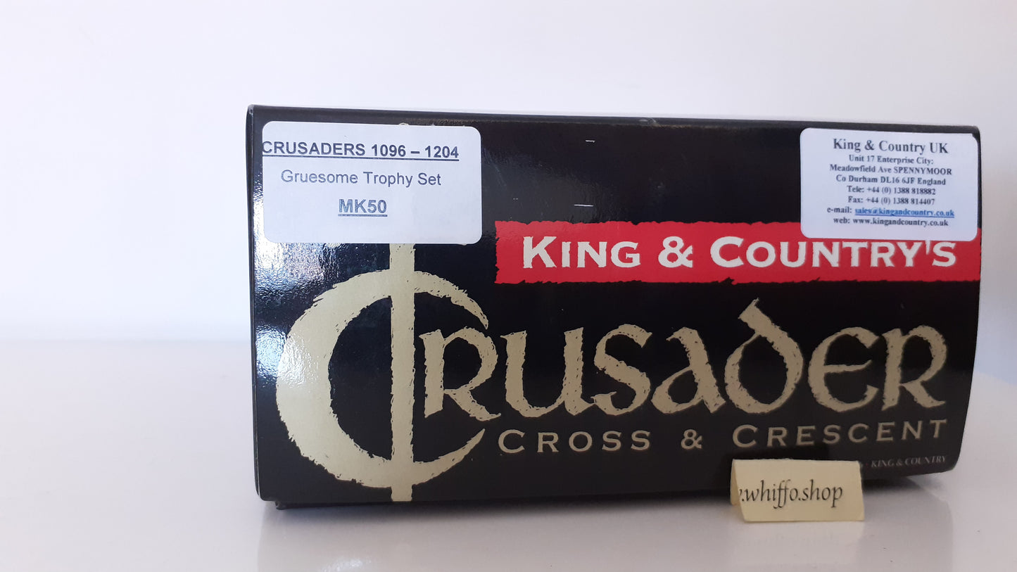 King and country Mk50 Mk050 2007 Crusaders Gruesome Trophy boxed S2