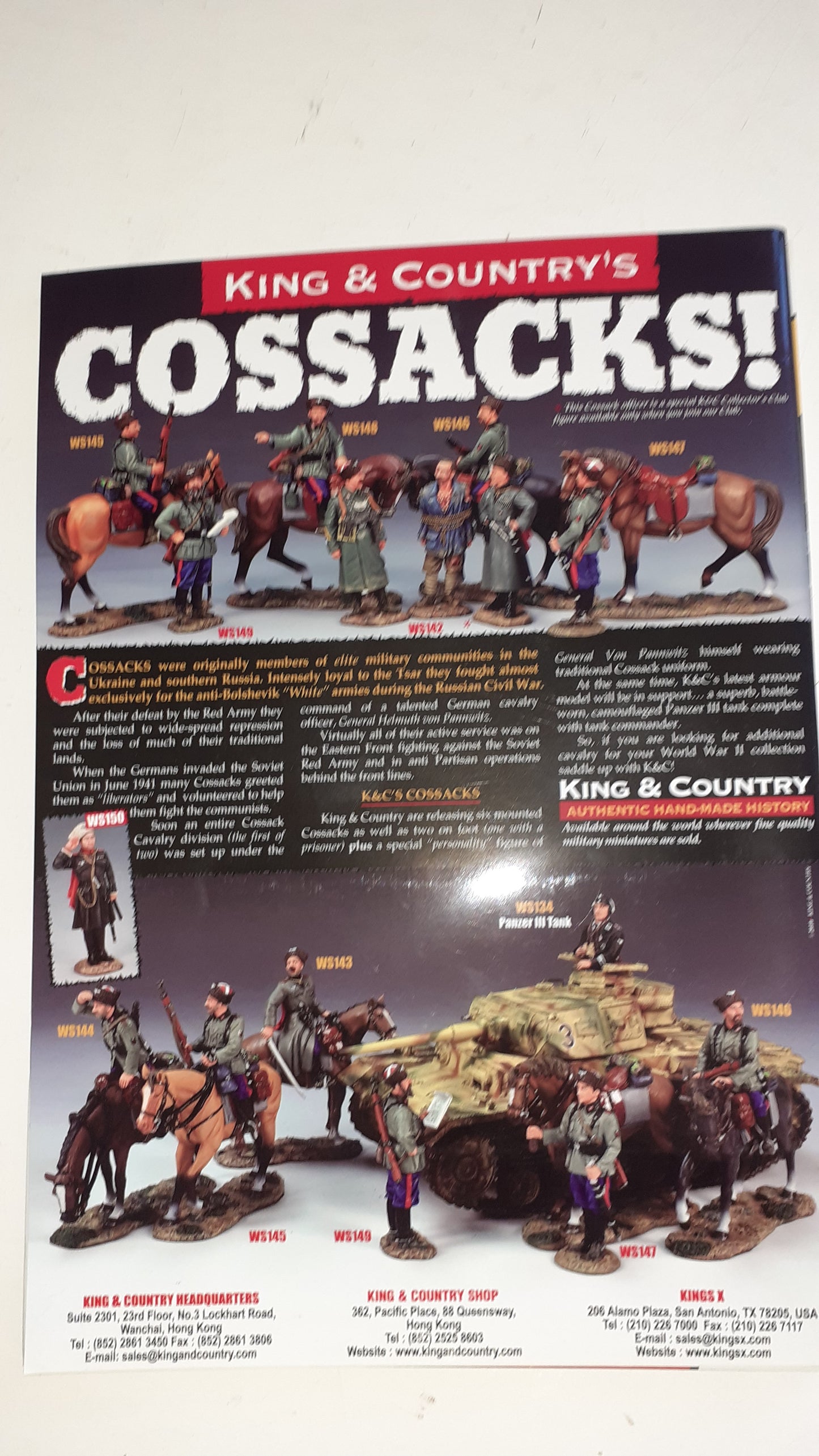 King and country Toy Soldier Magazine 3 Mags 2010 Apr May Jun 143 144 145 S7