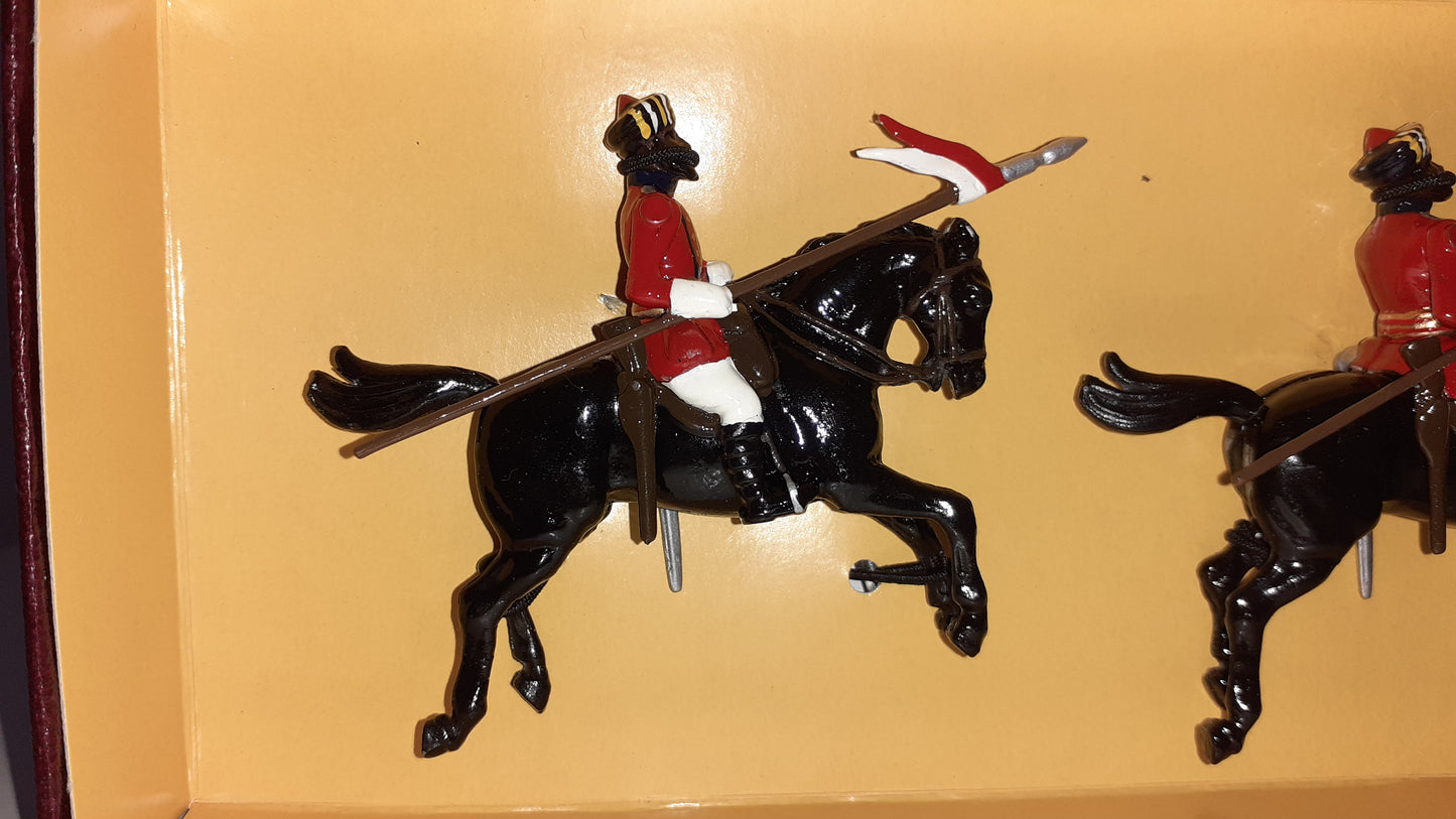 Britains 8843 Governor Generals Bodyguard Indian cavalry 1995 1:32 Boxed S725