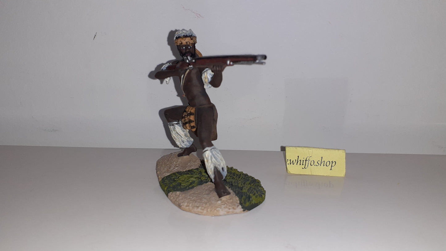 Britains 20090 Zulu wars Zulu Firing Flintlock 1:32 2013 boxed B10