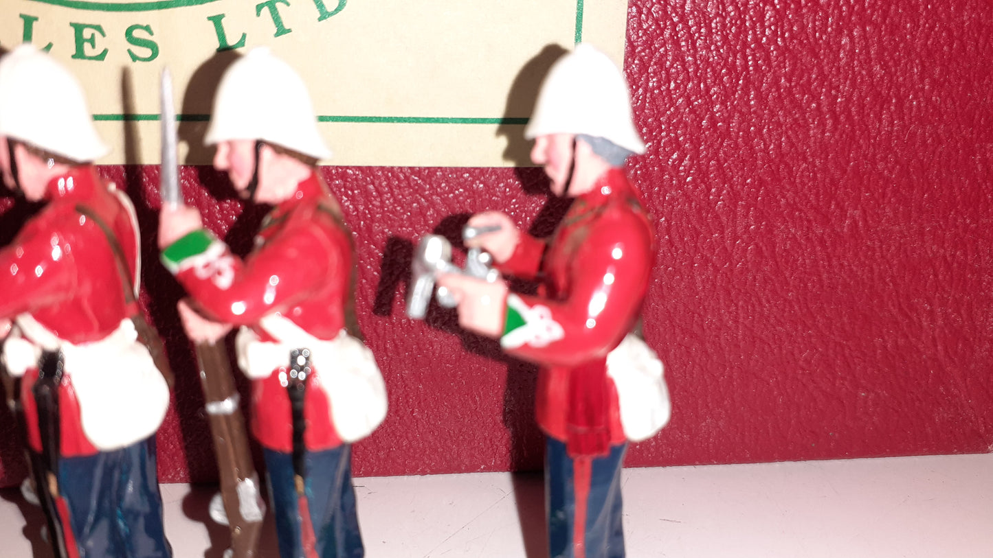 early trophy miniatures 1991 zulu war 24th foot zs49 Fix Bayonets 1:32 box S2