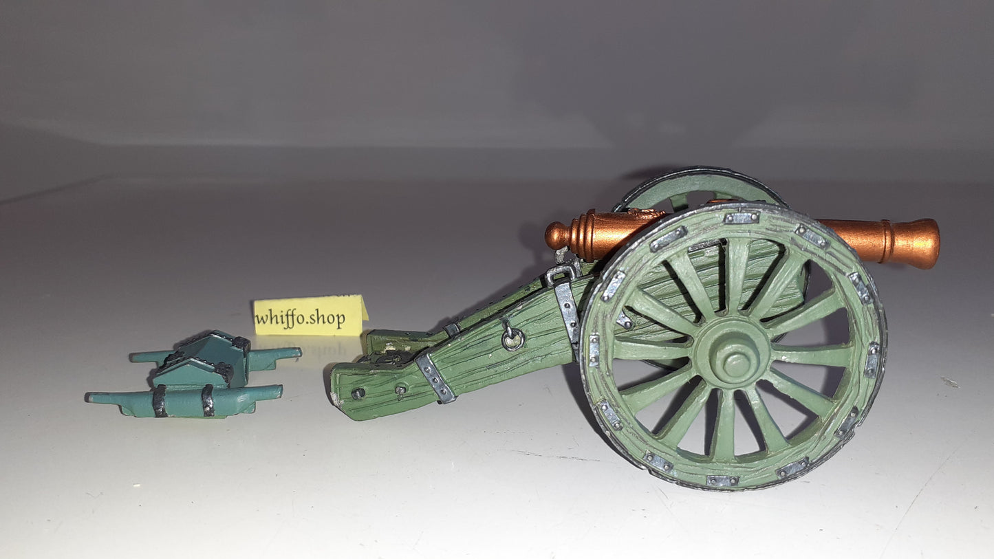 Del prado napoleonic wars waterloo 1:32 french 12lb Cannon Missing Bar Dc5