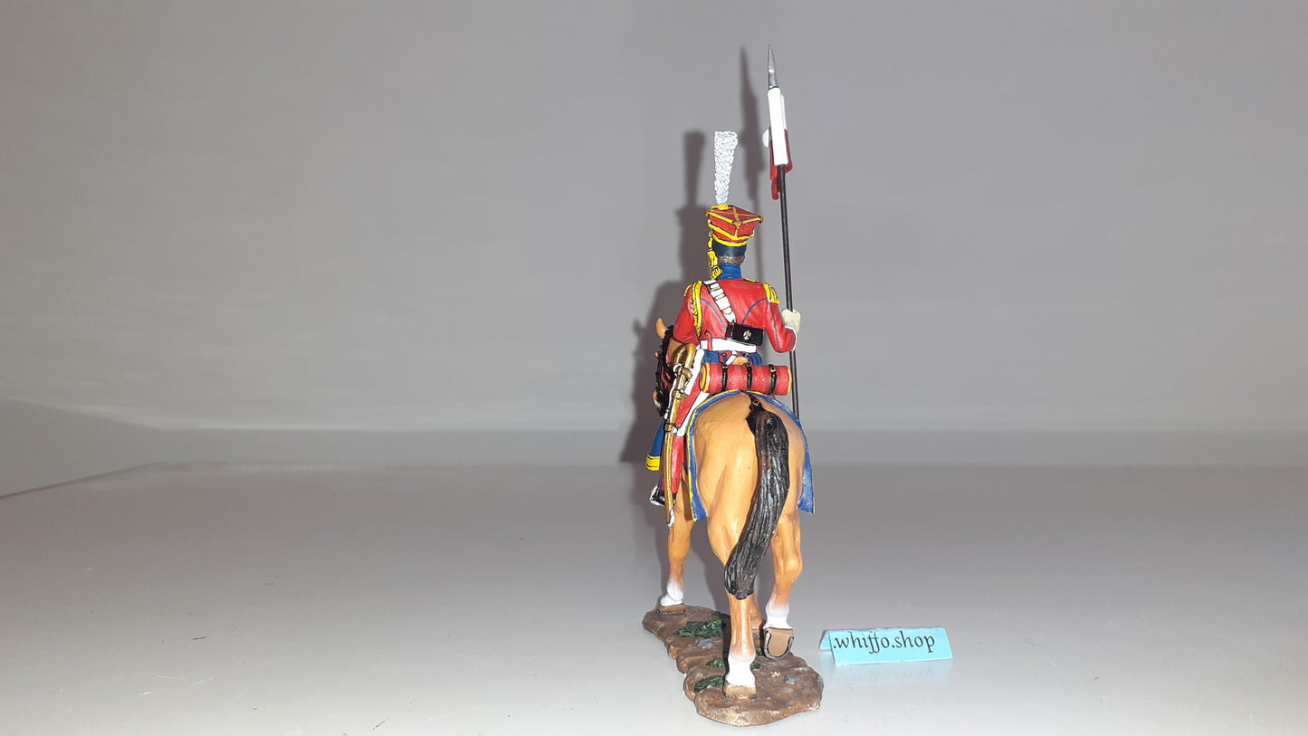 King and country Na159 Dutch Lancer Napoleonic Waterloo walking horse for sale box Wb