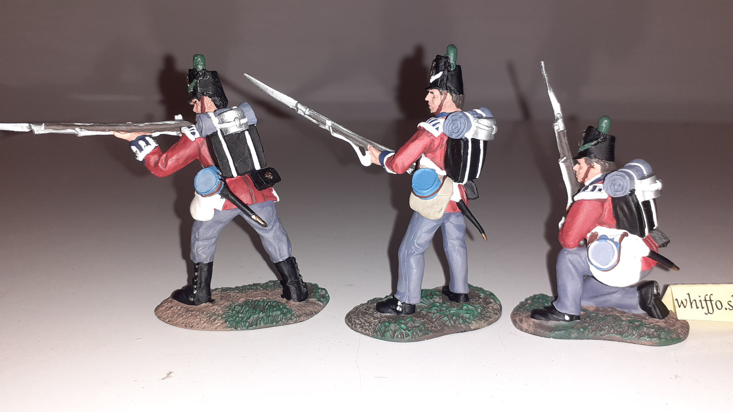 Britains 00150 1999 Waterloo Napoleonic Coldstream Guards Defending 1:32 s835