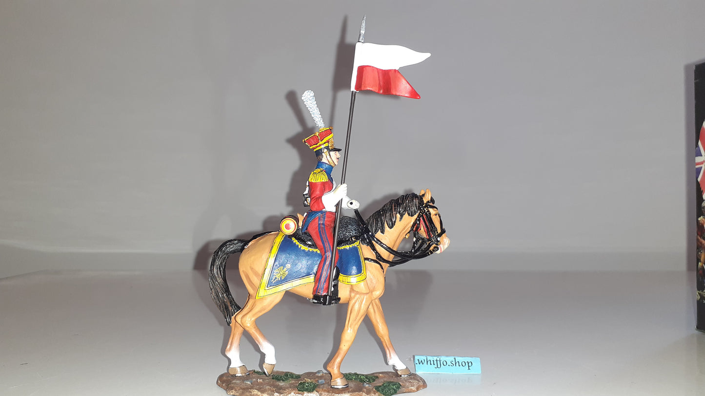 King and country Na159 Dutch Lancer Napoleonic Waterloo walking horse for sale box Wb