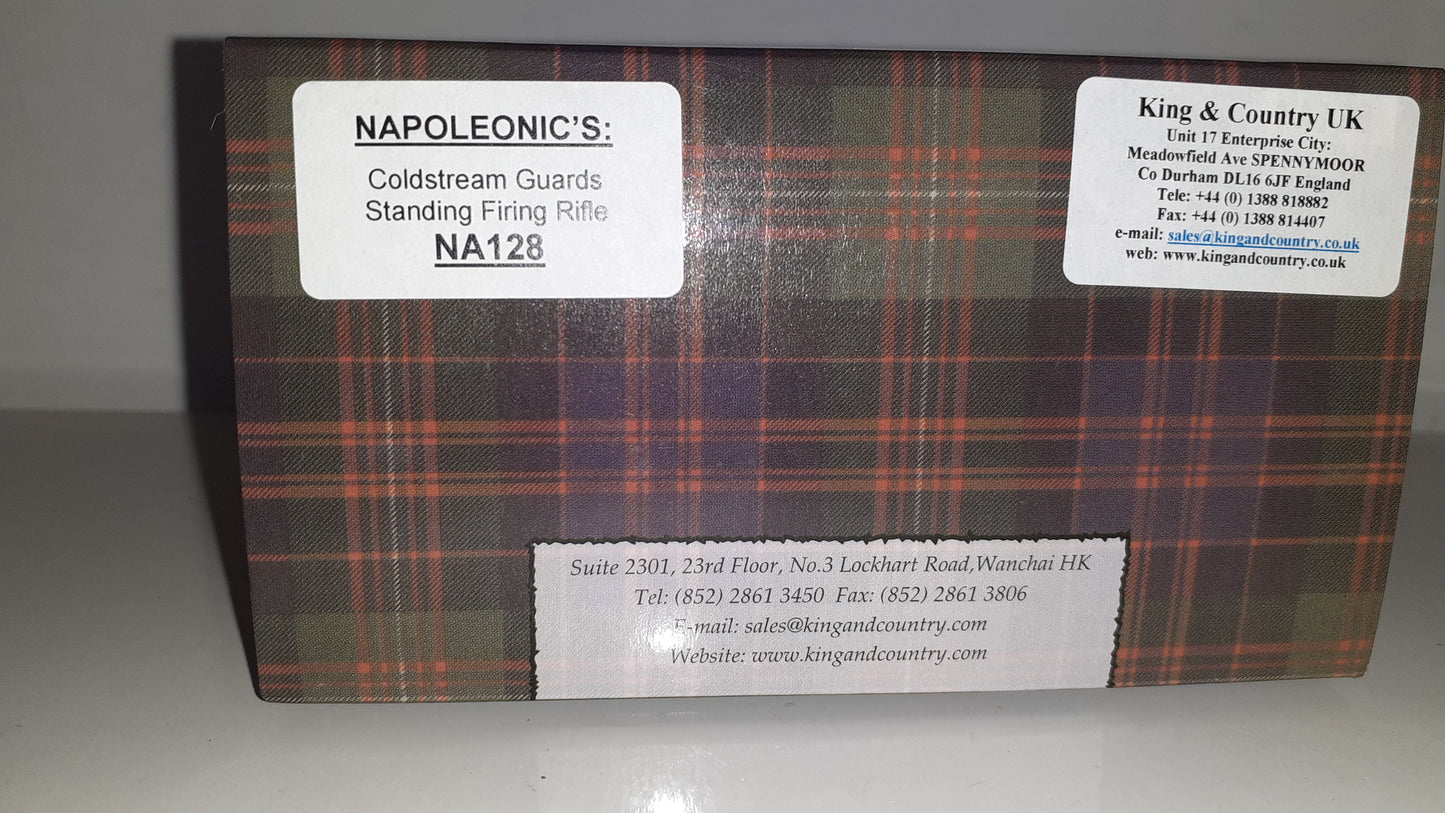 King and country Na128 Coldstream Guards Waterloo Napoleonic boxed 1:30 2007 S3
