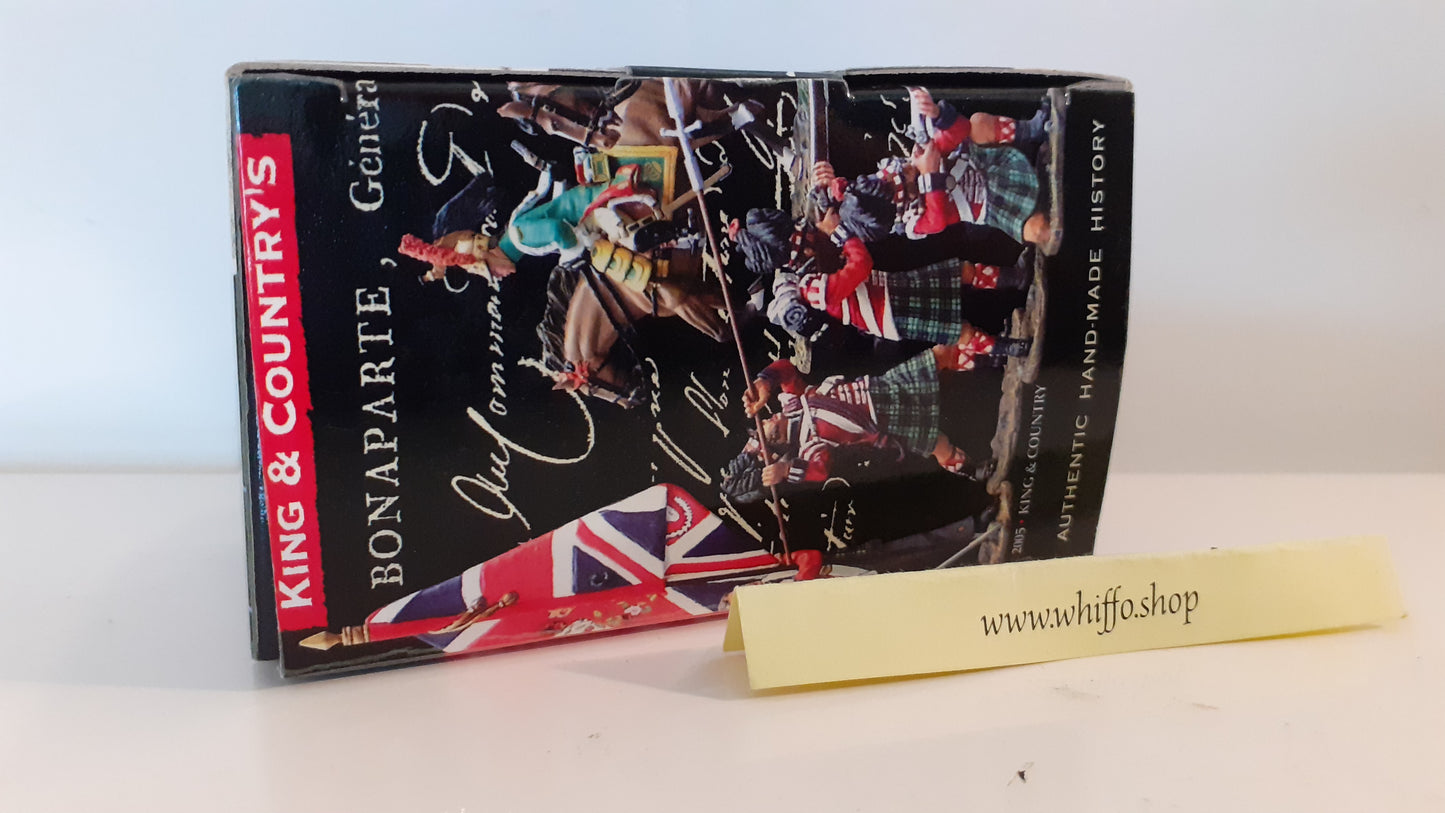King and country Waterloo Napoleonic Kings German Legion boxed 1:30 na73 Rb Wdb