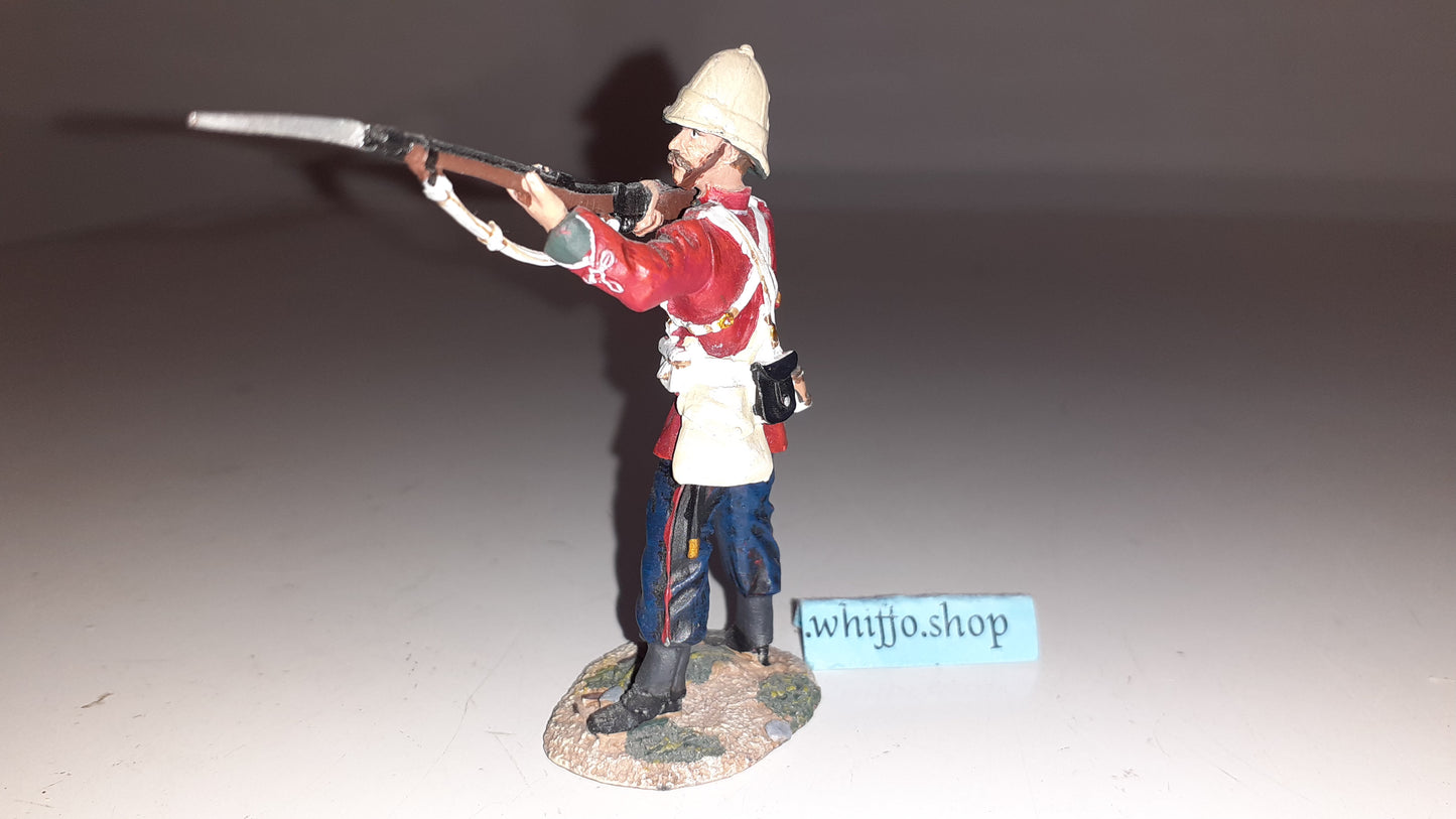 Britains 20095 Zulu wars British 24th Foot Firing 1:30 2011 boxed B1426