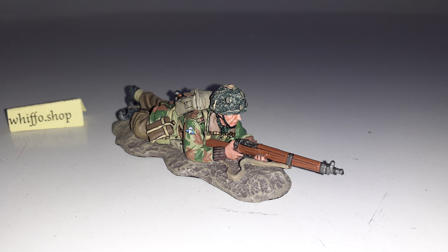 King and country Ww2 Mg022 Paras Paratroopers Arnhem 2010 boxed 1:30 S523