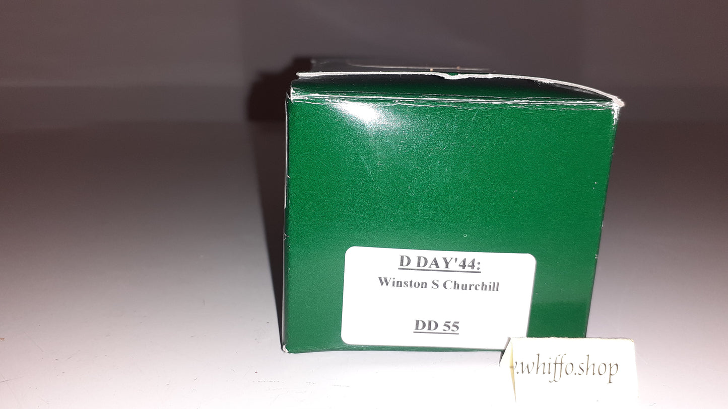 King and country Ww2 Winston Churchill 2003 boxed 1:30 D-day Dd55 Dd055 W16