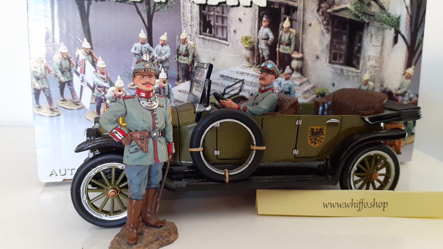 King and country ww1 Kaiser Staff Car Mercedes Knight Tourer boxd 1:30 Fw013 Wdb