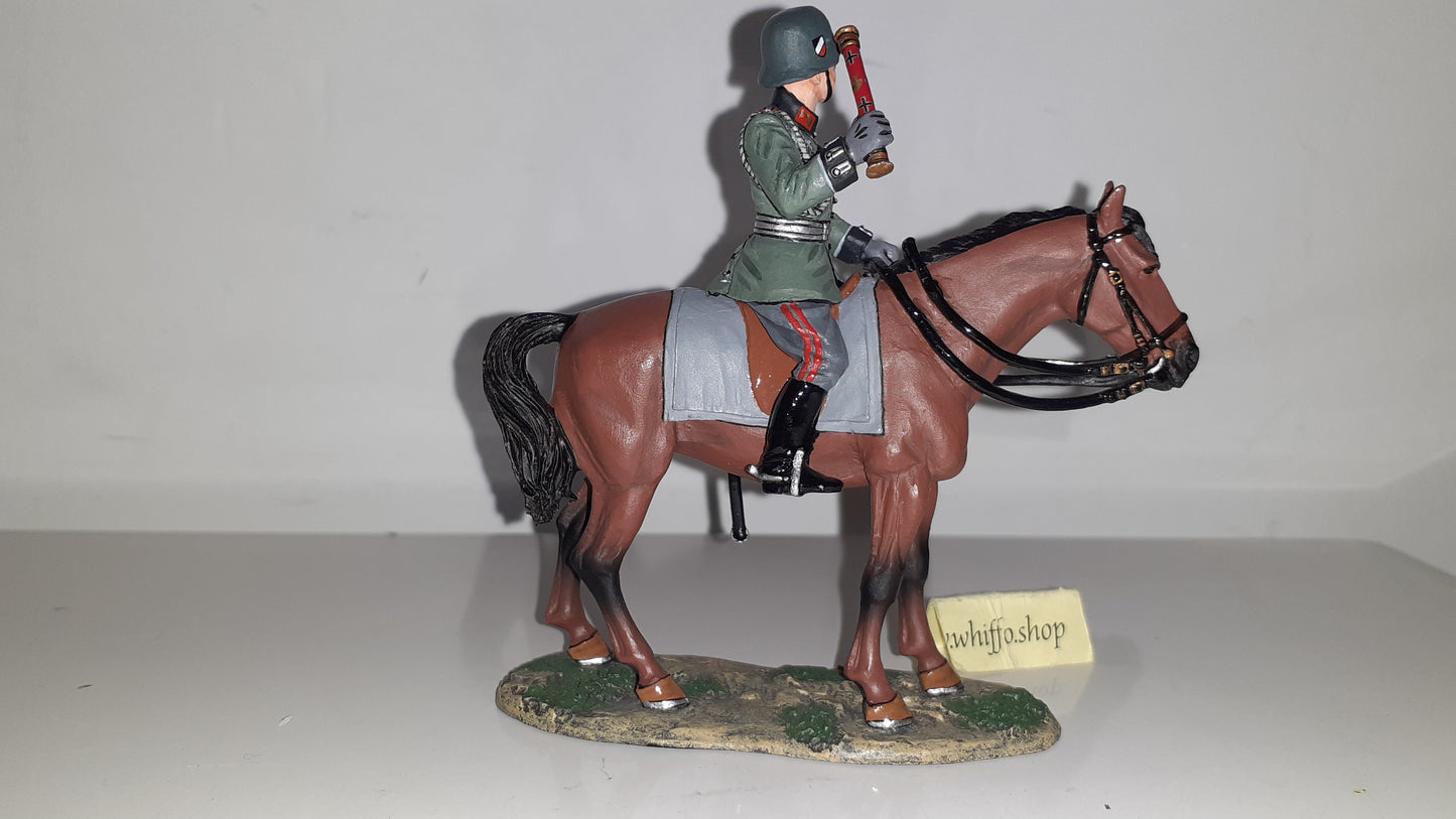 King and country Fob54 German Ww2 Marshal Von Manstein Mounted boxed 1:30 S6