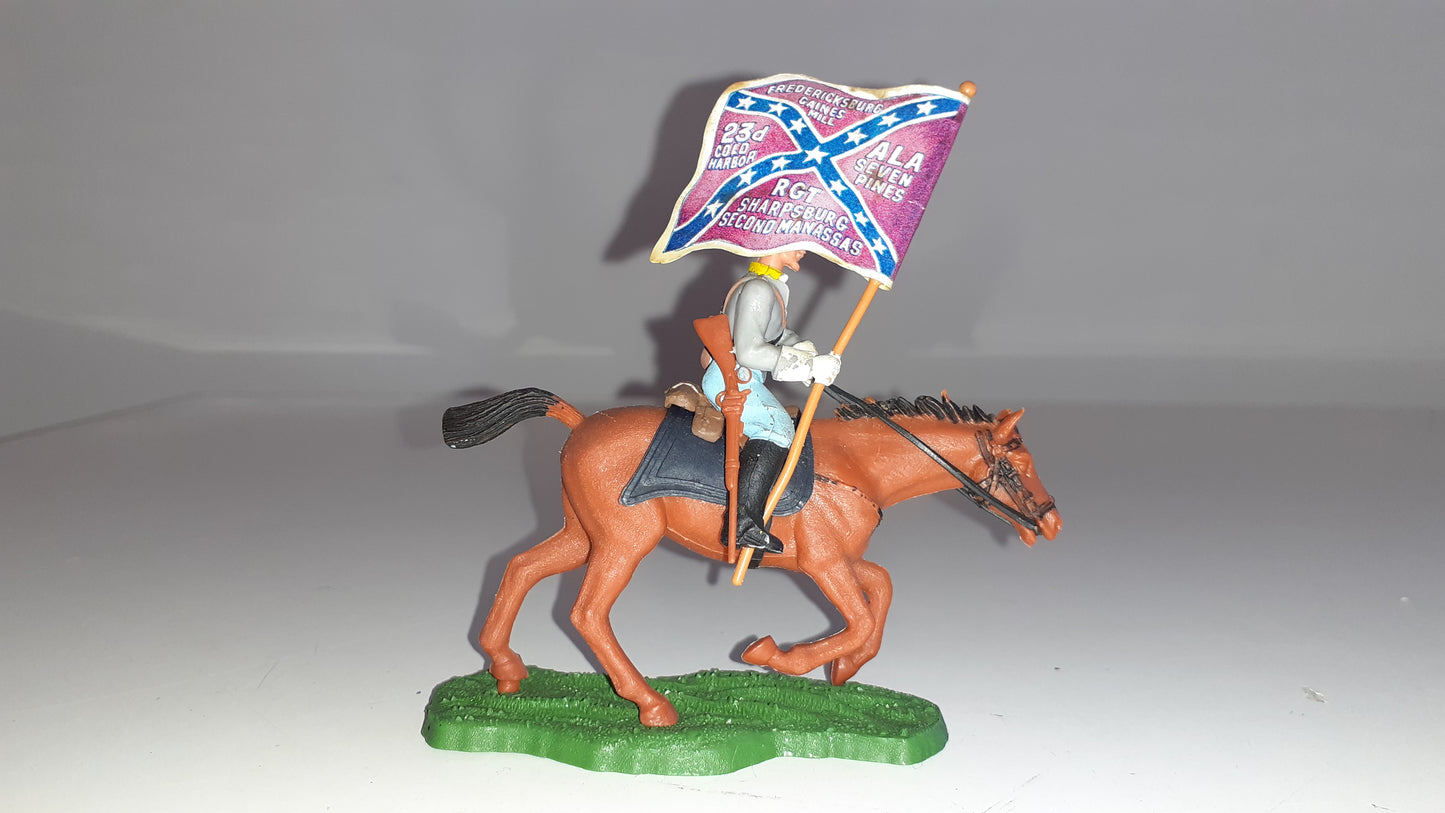 Britains deetail Swoppet Acw flag bearer 1:32 Dc2
